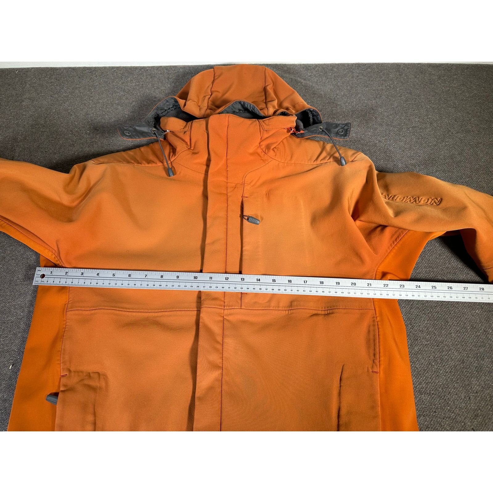 Salomon Vintage Salomon Lab Orange Full-Zip Softshell Ski Jacket Size US L / EU 52-54 / 3 - 14 Thumbnail