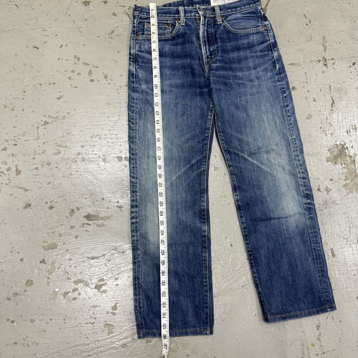 Kapital KAPITAL vintage respect your elders denim Size US 30 / EU 46 - 5 Thumbnail