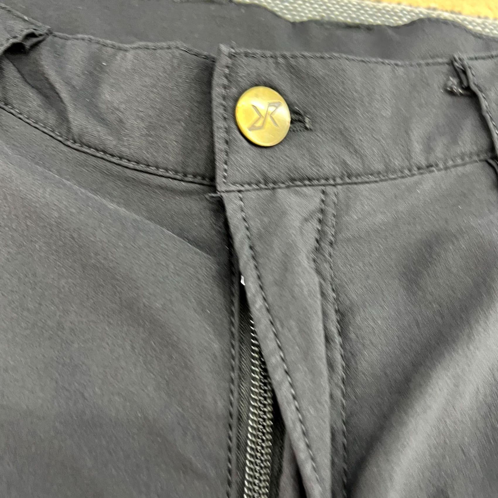 Vintage Revolution Race Adrenaline Outdoor Pants Mens XL Black Track Pants Stretch Hiking Jeans Trekking Trousers Size US 36 / EU 52 - 6 Thumbnail