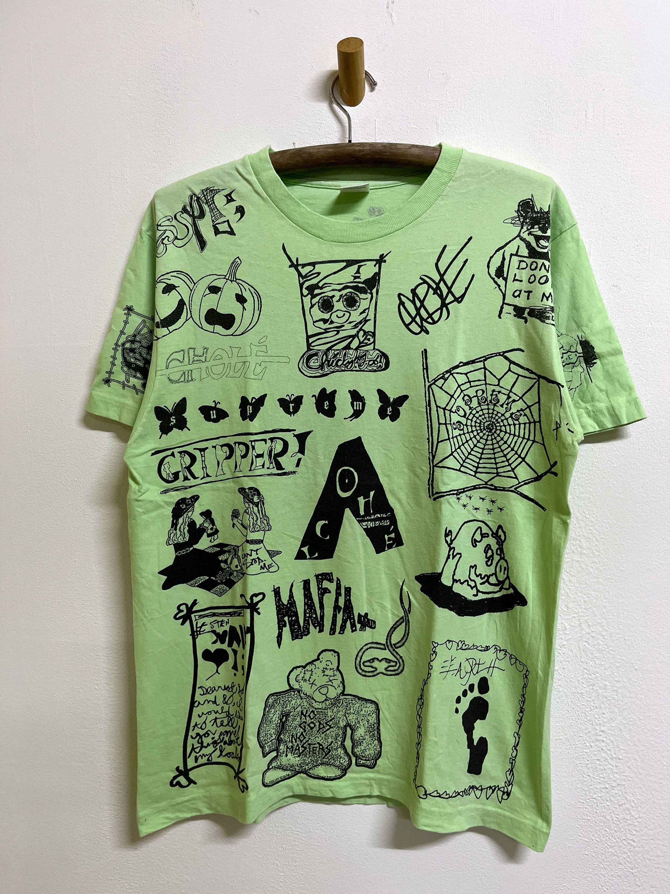 Richardson × Supreme 2003 Supreme Richardson Girl Photo Tee Art