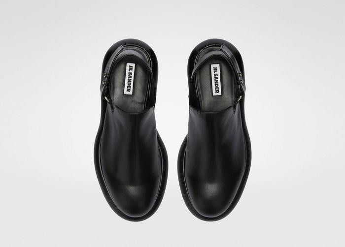 Jil Sander o1mt1gz0625 Sabot Sandals in Black Size US 7 / IT 37 - 3 Thumbnail