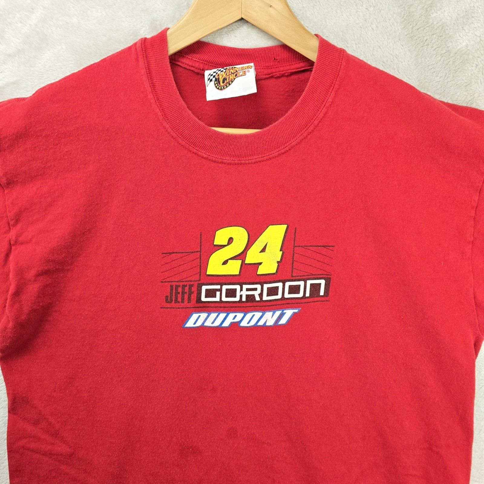 Winners Circle Vintage Jeff Gordon Winners Circle Mens Shirt Red NASCAR Size US L / EU 52-54 / 3 - 3 Thumbnail