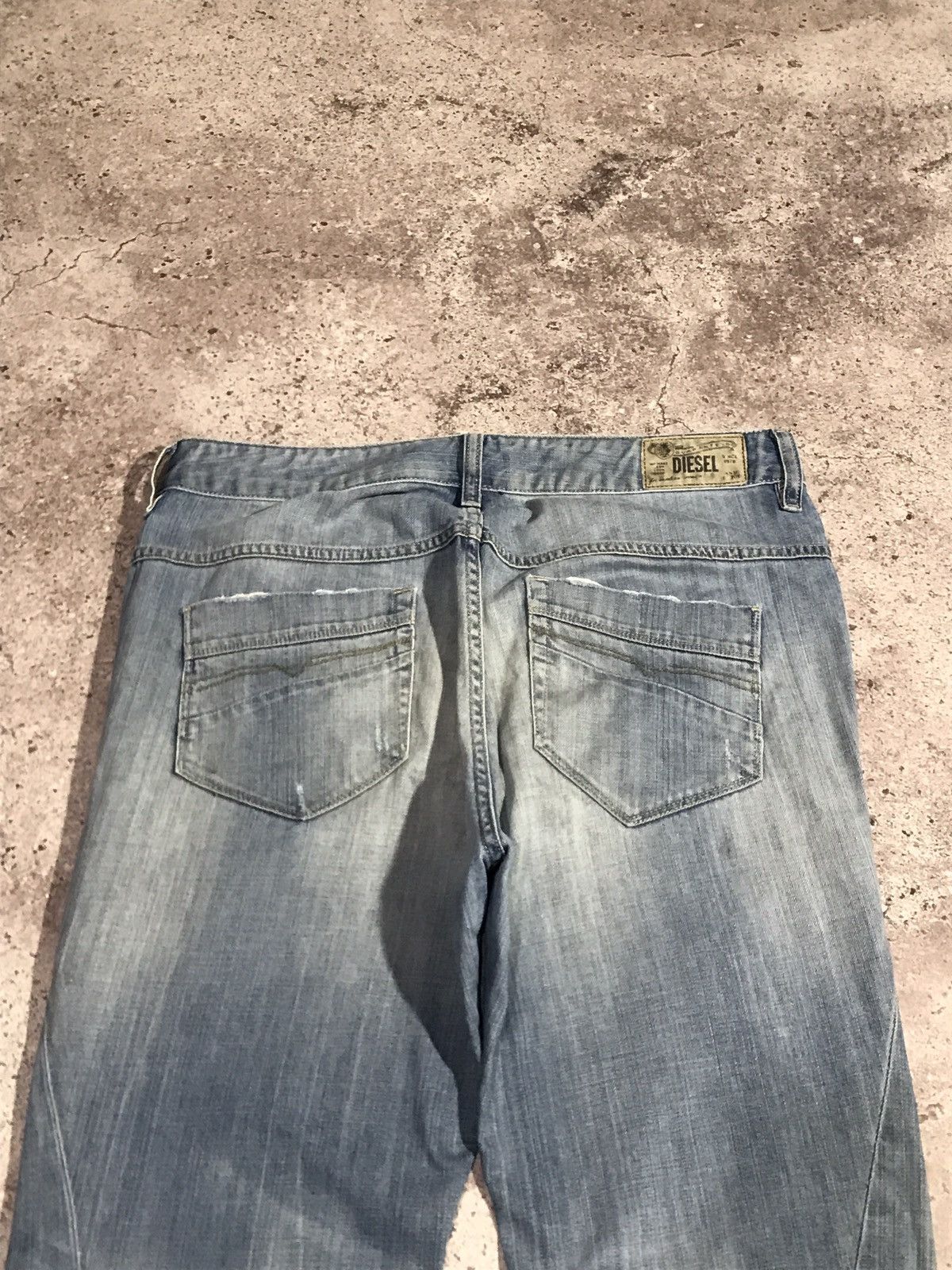 Diesel Vintage Y2K Jeans Diesel Denim Blue Size US 31 - 4 Thumbnail