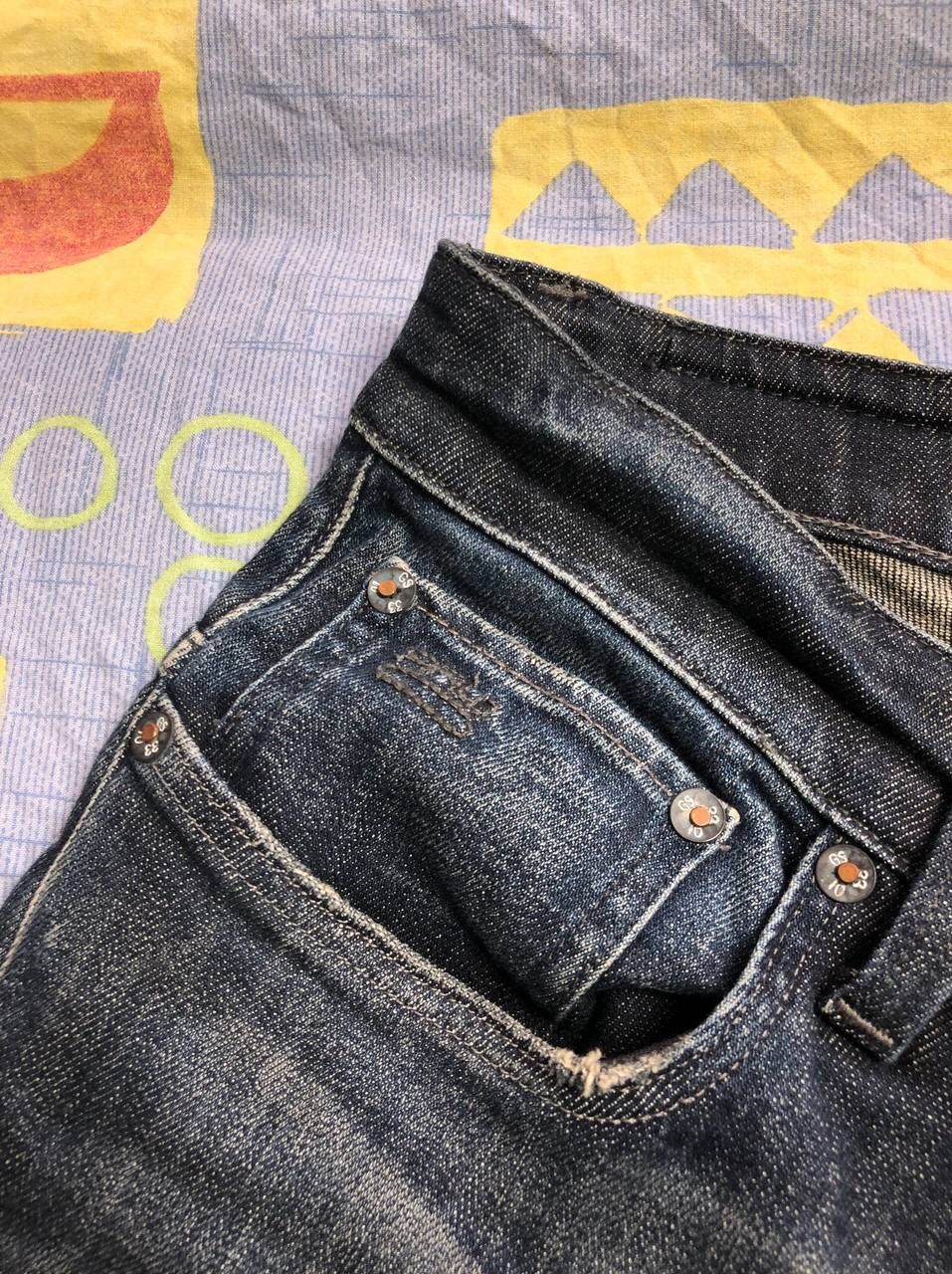 G-Star Vintage G Star Raw Denim Streetwear Jeans Japanese Y2K Size US 34 / EU 50 - 10 Thumbnail
