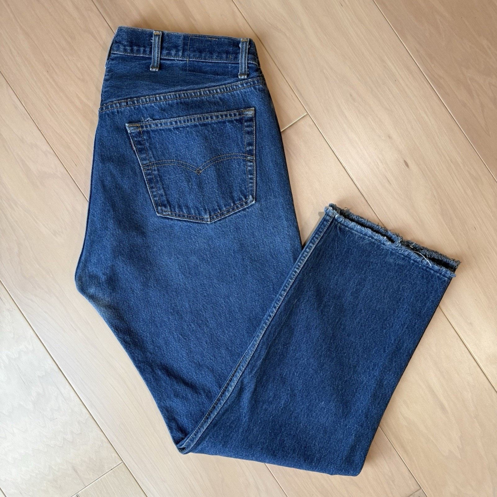 Levi's × Vintage Vintage Levis 501 Jeans 36 Blue Dark Wash Straight Denim Size US 36 / EU 52 - 2 Thumbnail