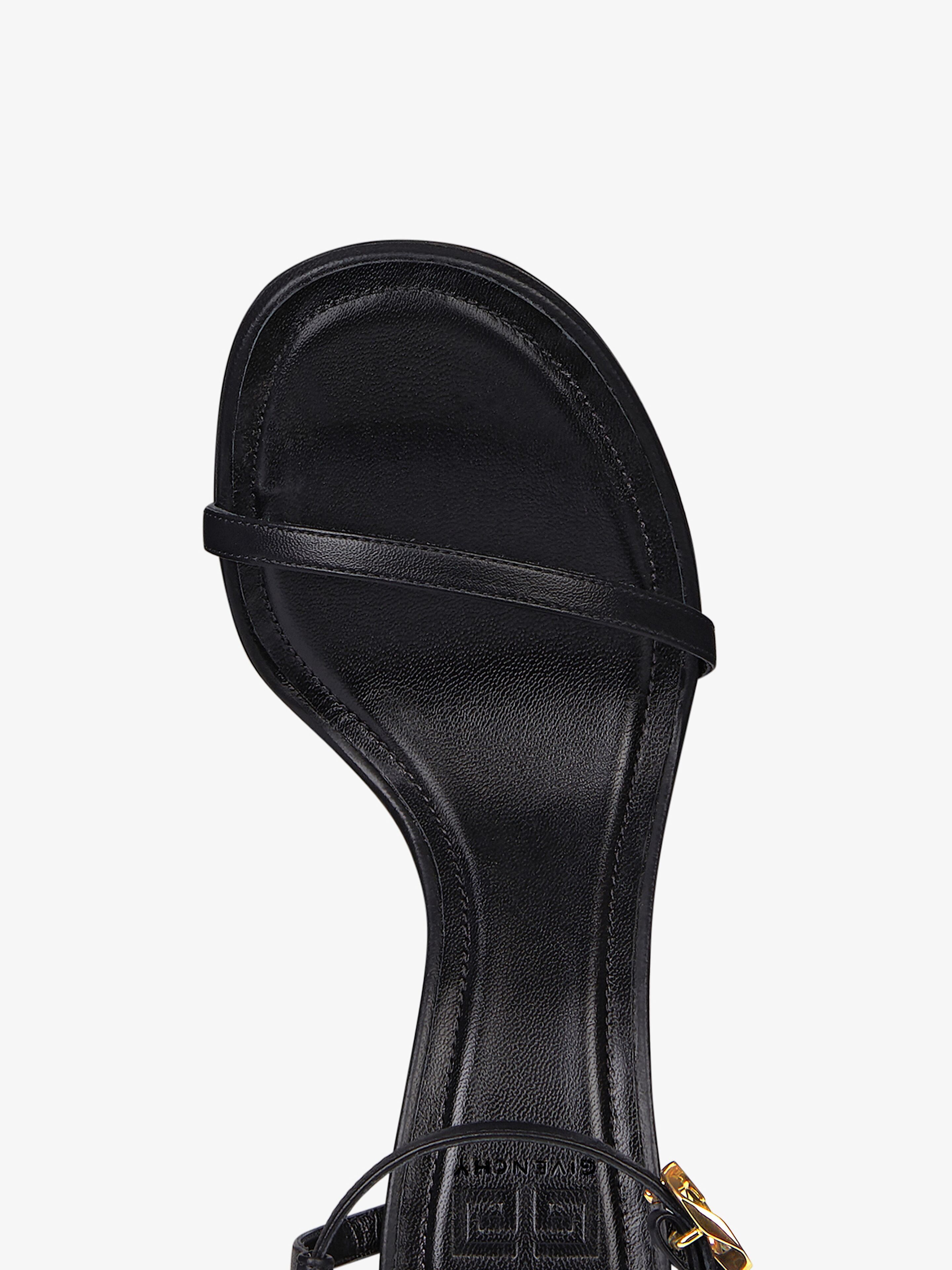 o1srvl11e0525 G Cube Sandals in Black
