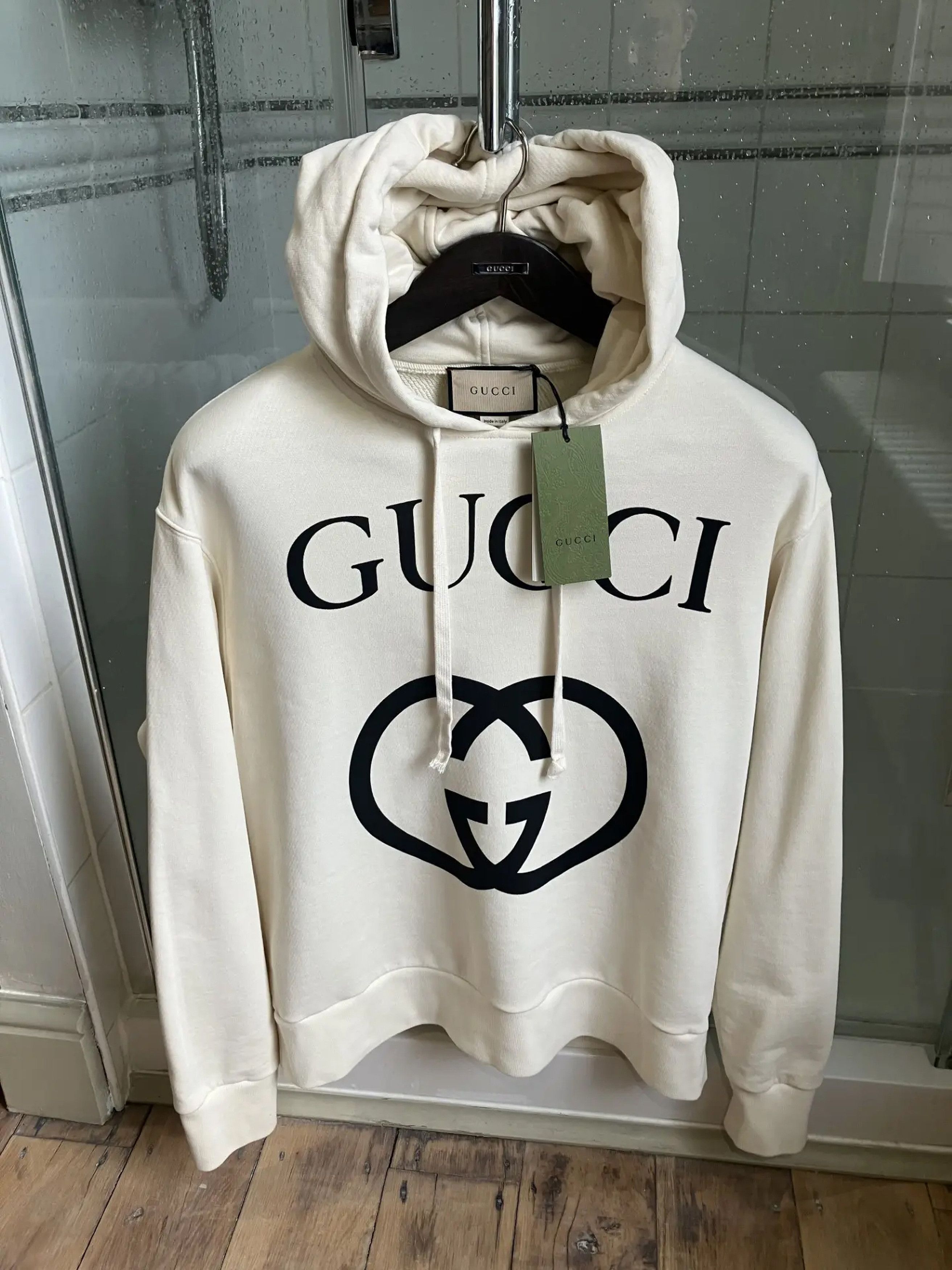Gucci Interlocking G Oversize Fit Hoodie