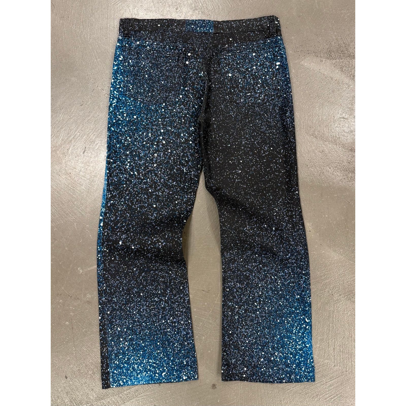 Roberto Cavalli 2000s Roberto Cavalli galaxy stars pants Size 33" - 2 Thumbnail