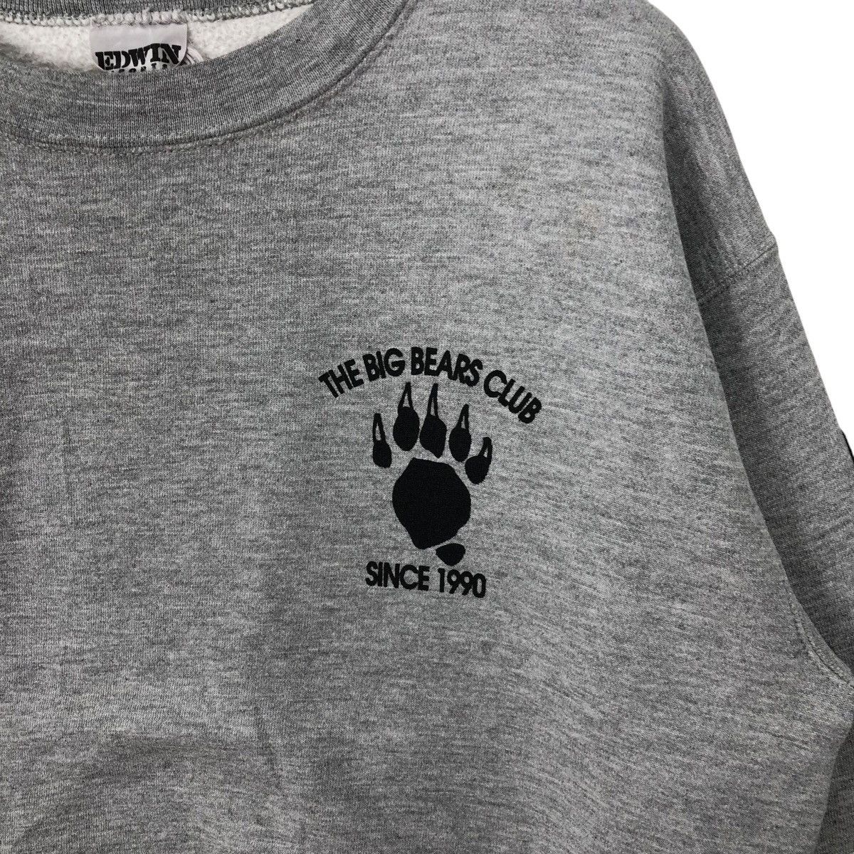 Edwin EDWIN Vintage Big Bears Club Sweatshirt Size US L / EU 52-54 / 3 - 2 Thumbnail