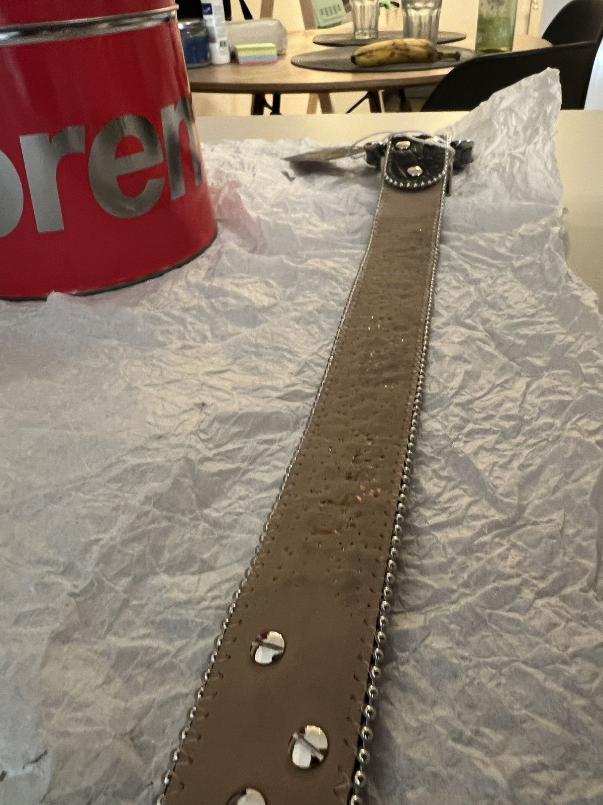 B.B. Simon × Supreme OG BB Simon x Supreme Belt BLACK Size 38 - 8 Thumbnail