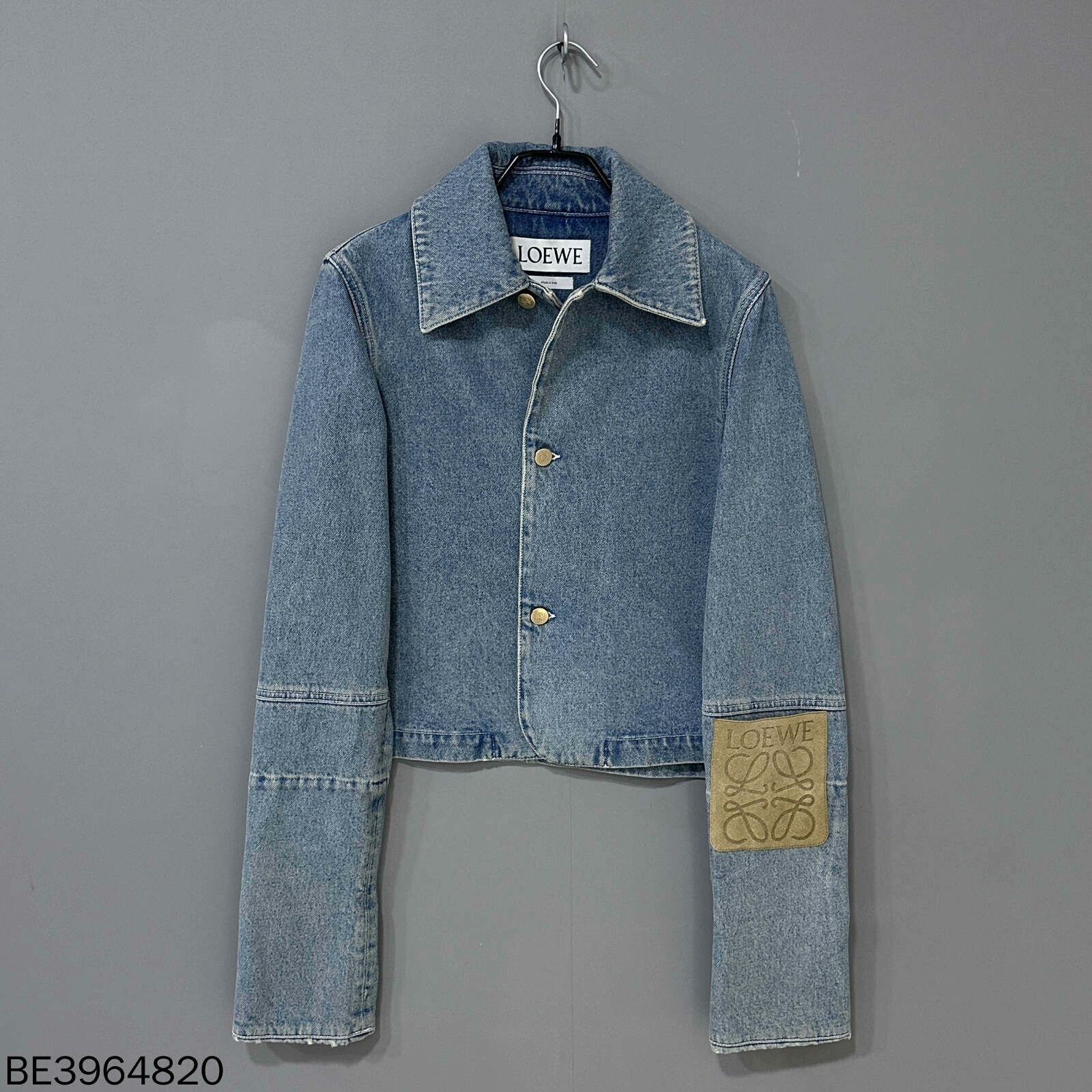 Loewe LOEWE Washed Denim Jacket Size XXS / US 00 / IT 34 - 1 Thumbnail