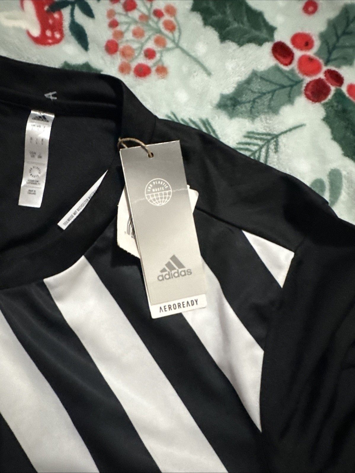 Adidas Adidas Entrada 22 Jersey Black & White Men’s Size Large Soc Size US L / EU 52-54 / 3 - 3 Thumbnail