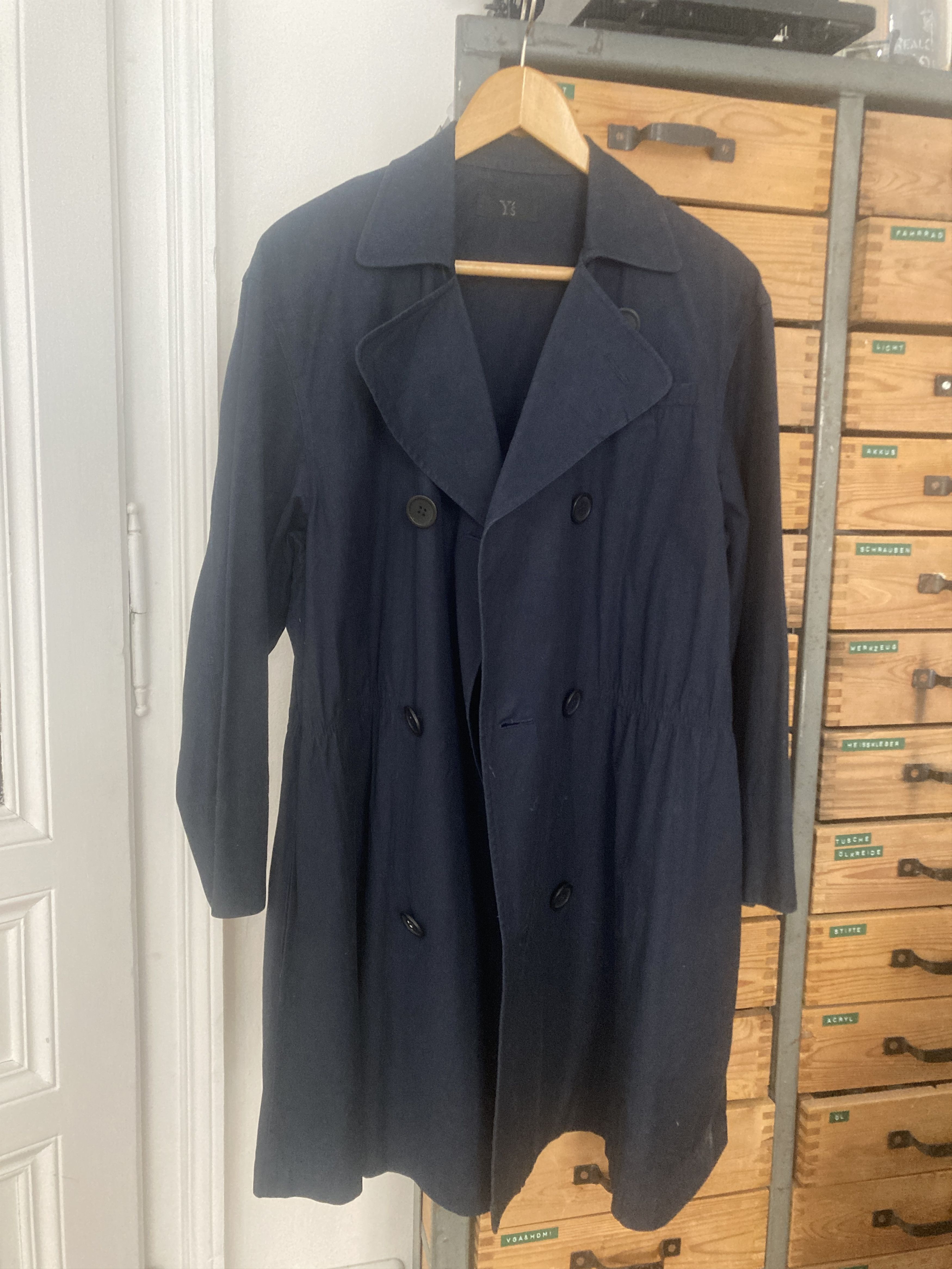 Y's × Yohji Yamamoto YOHJI YAMAMOTO Y'S PEACOAT JACKET COAT Size US M / EU 48-50 / 2 - 6 Thumbnail