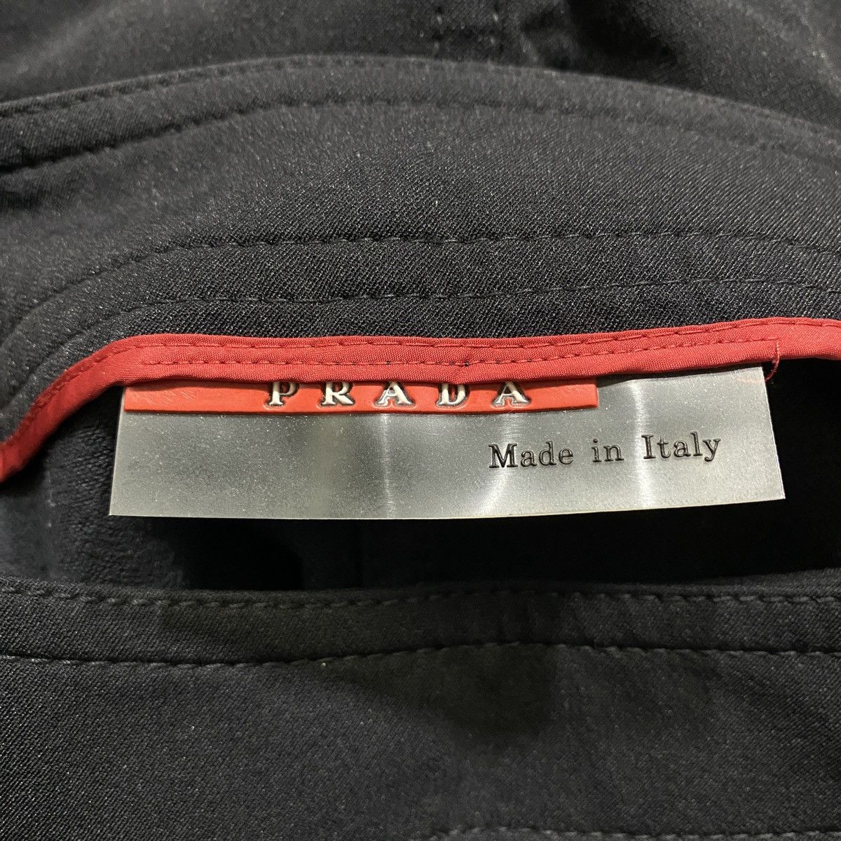 Prada Tech Midi Wrap Skirt Size 26" / US 2 / IT 38 - 10 Thumbnail