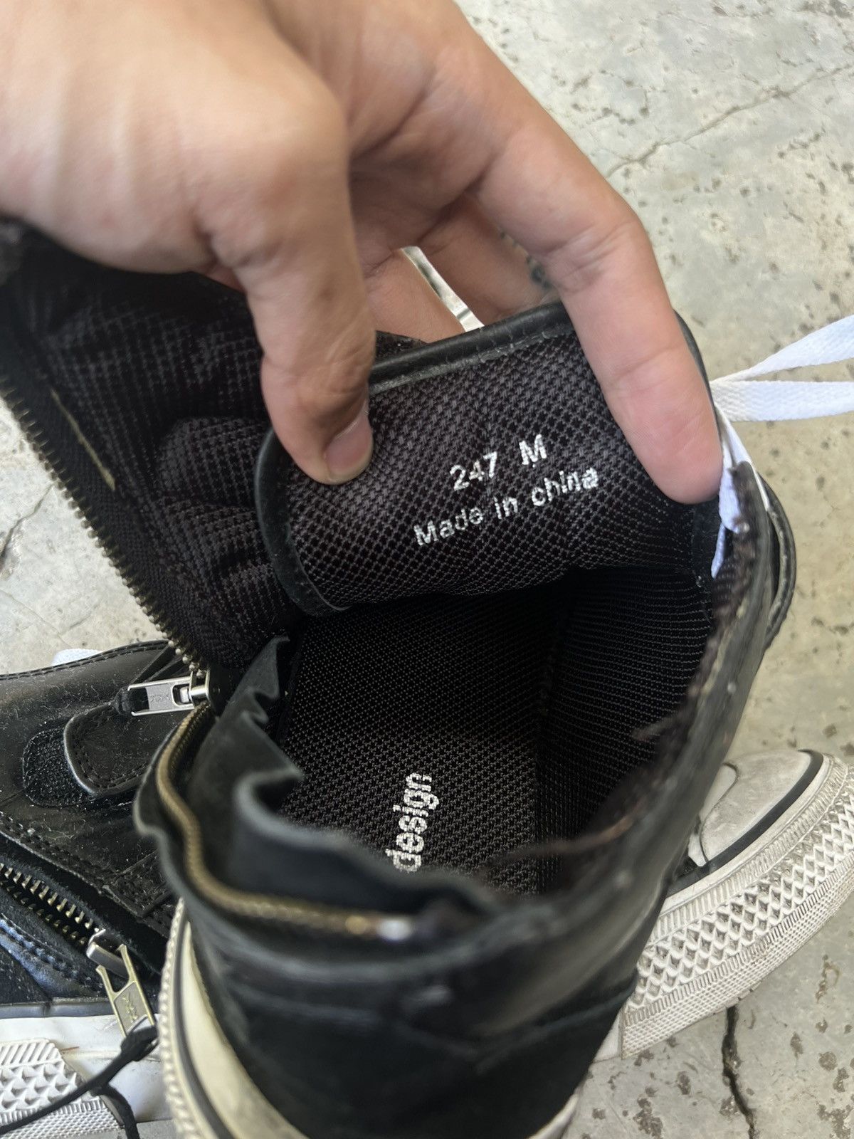 semanticdesign Semantic Design Sneakers Zip Up // Distressed Size US 9.5 / EU 42-43 - 6 Thumbnail