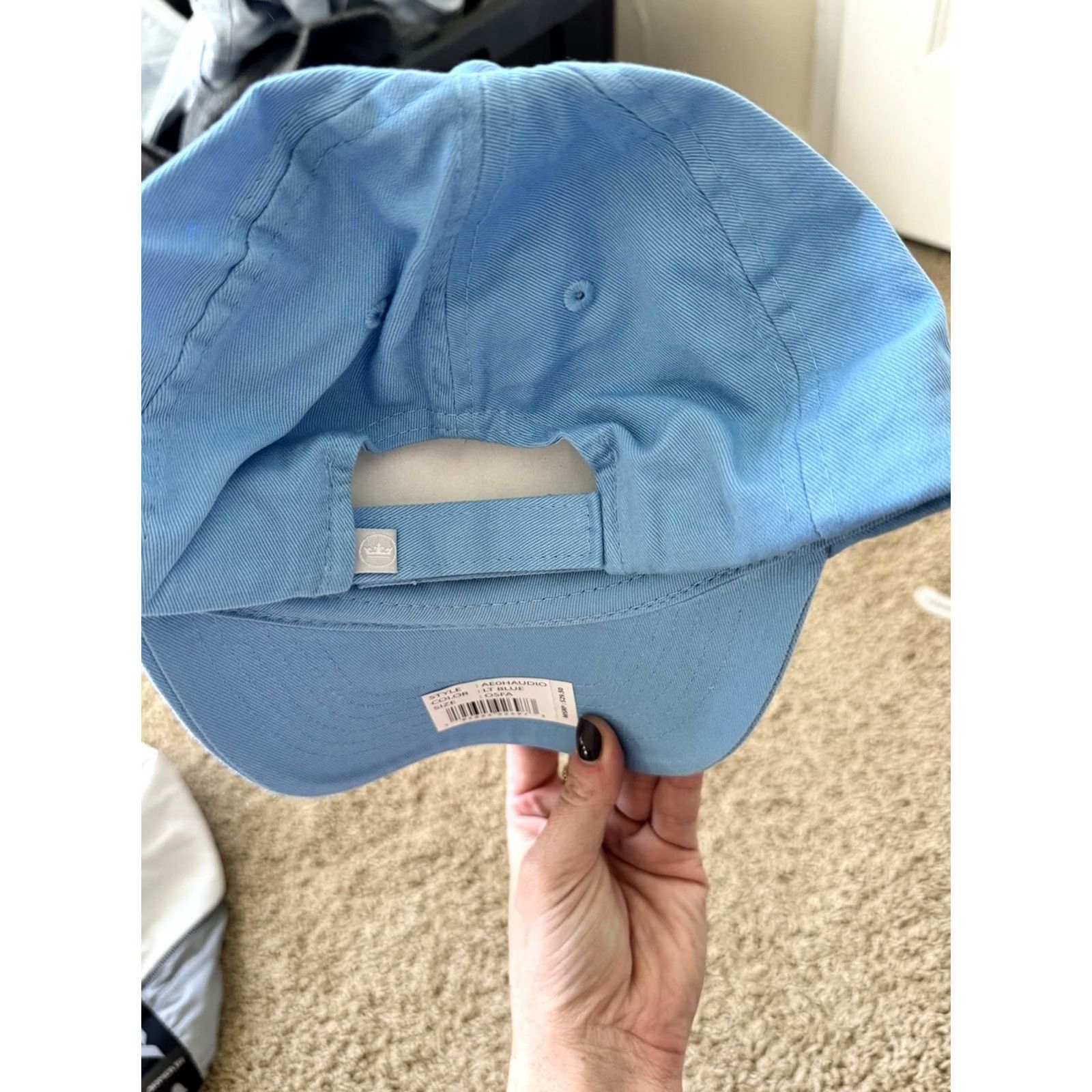 Peter Millar Peter Millar Golf Hat Cap NWT One Size Adjustable Blue Cotton Twill Hat Mens Size ONE SIZE - 3 Thumbnail