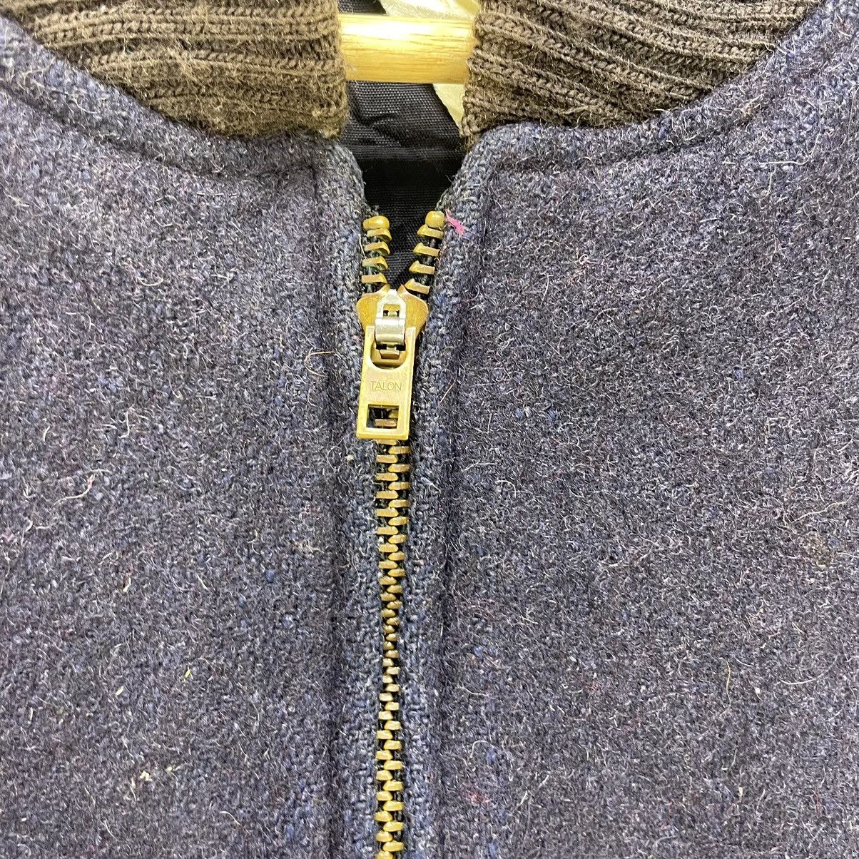 Vintage 💥Vintage 80s Ship Outfit Bomber Wool Jacket Talon Zipper Size US M / EU 48-50 / 2 - 5 Thumbnail