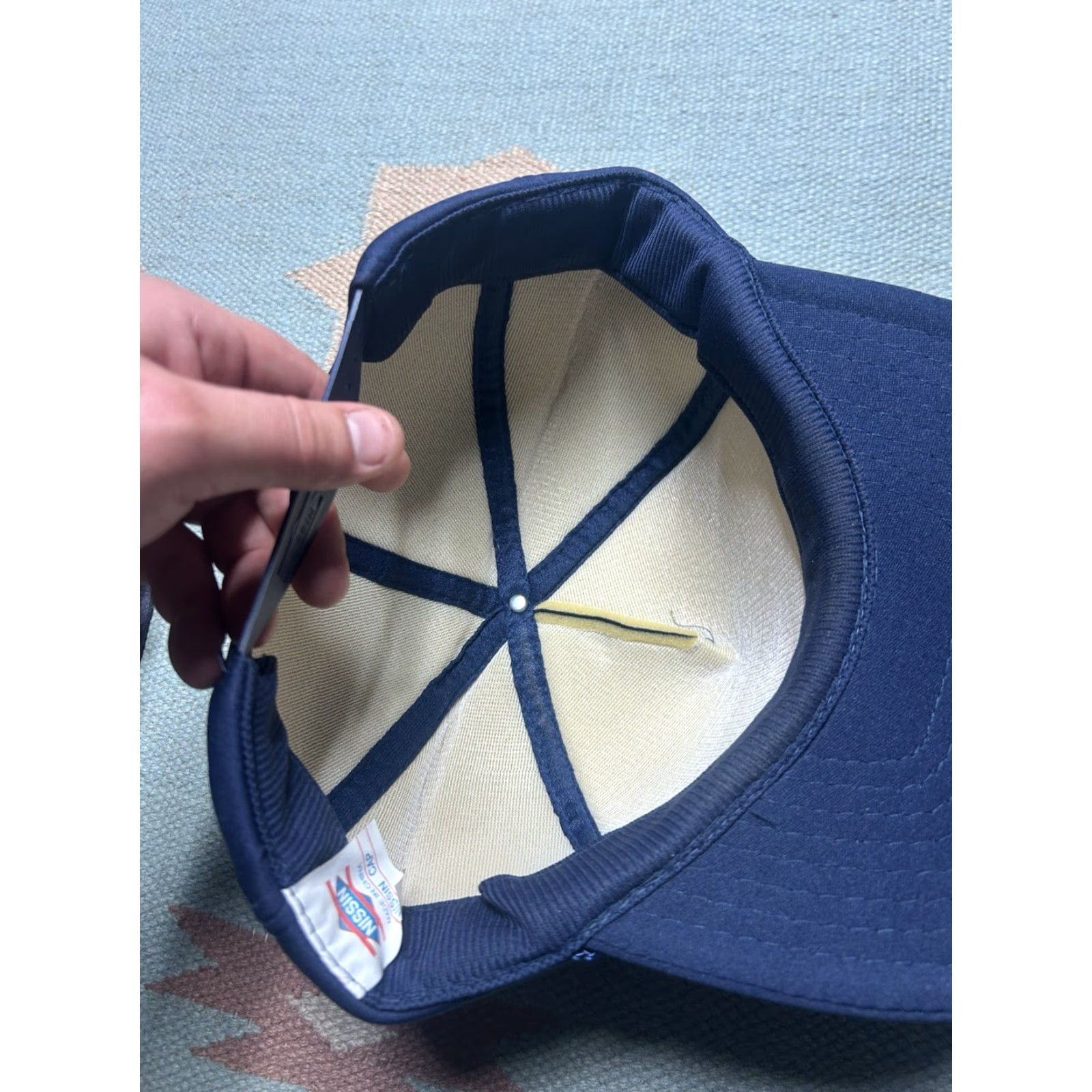 Equipment Vintage Blue SnapBack Hat Cap Horner Equipment Co Saginaw Michigan User: Vintage Blue SnapBack Hat Cap Horner Equipment Co Saginaw Michigan Size ONE SIZE - 6 Thumbnail