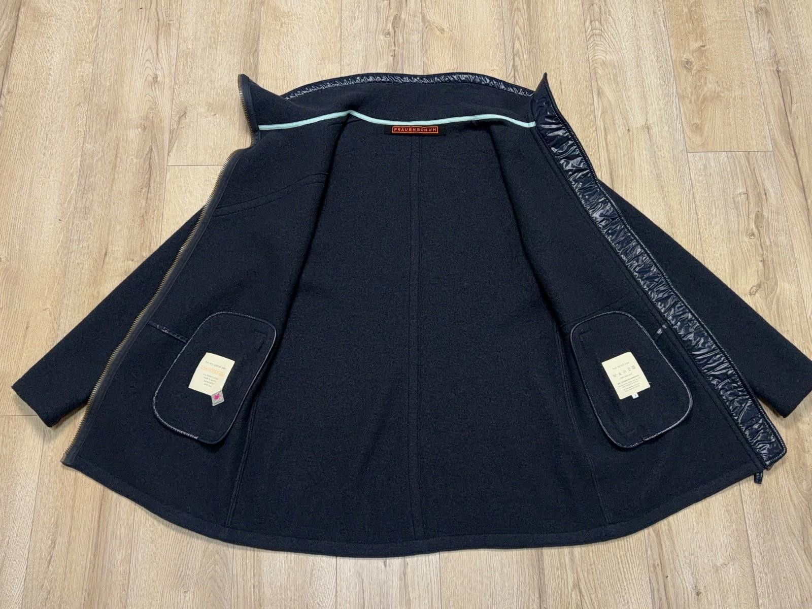 Frauenschuh Womens Frauenschuh Boiled Wool Jacket Zip Cardigan Size 3 L Size L / US 10 / IT 46 - 5 Thumbnail