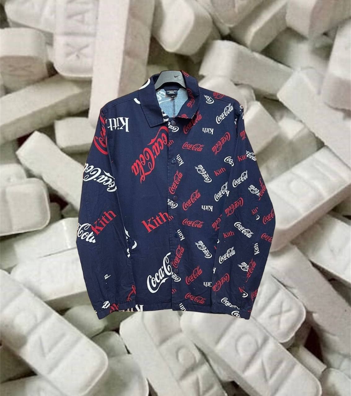 Kith DEADSTOCK RARE KITH X COCA COLA COACH JACKET | Grailed