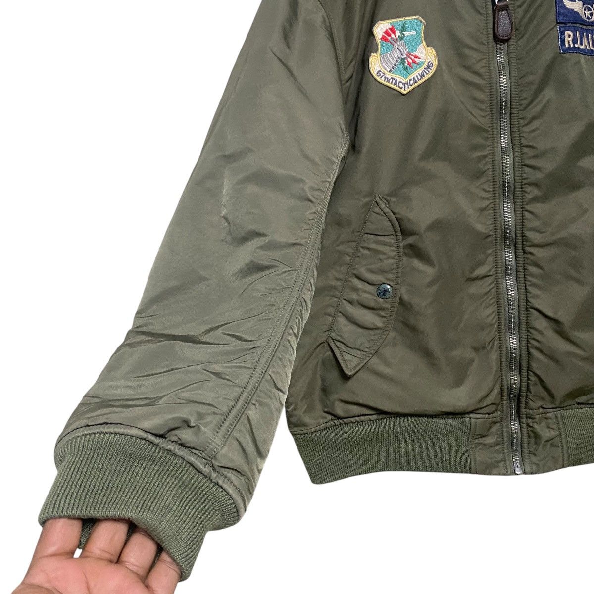 Polo Ralph Lauren Vintage Polo Ralph Lauren MA-1 Flight Jacket Reversible Size US XL / EU 56 / 4 - 8 Thumbnail