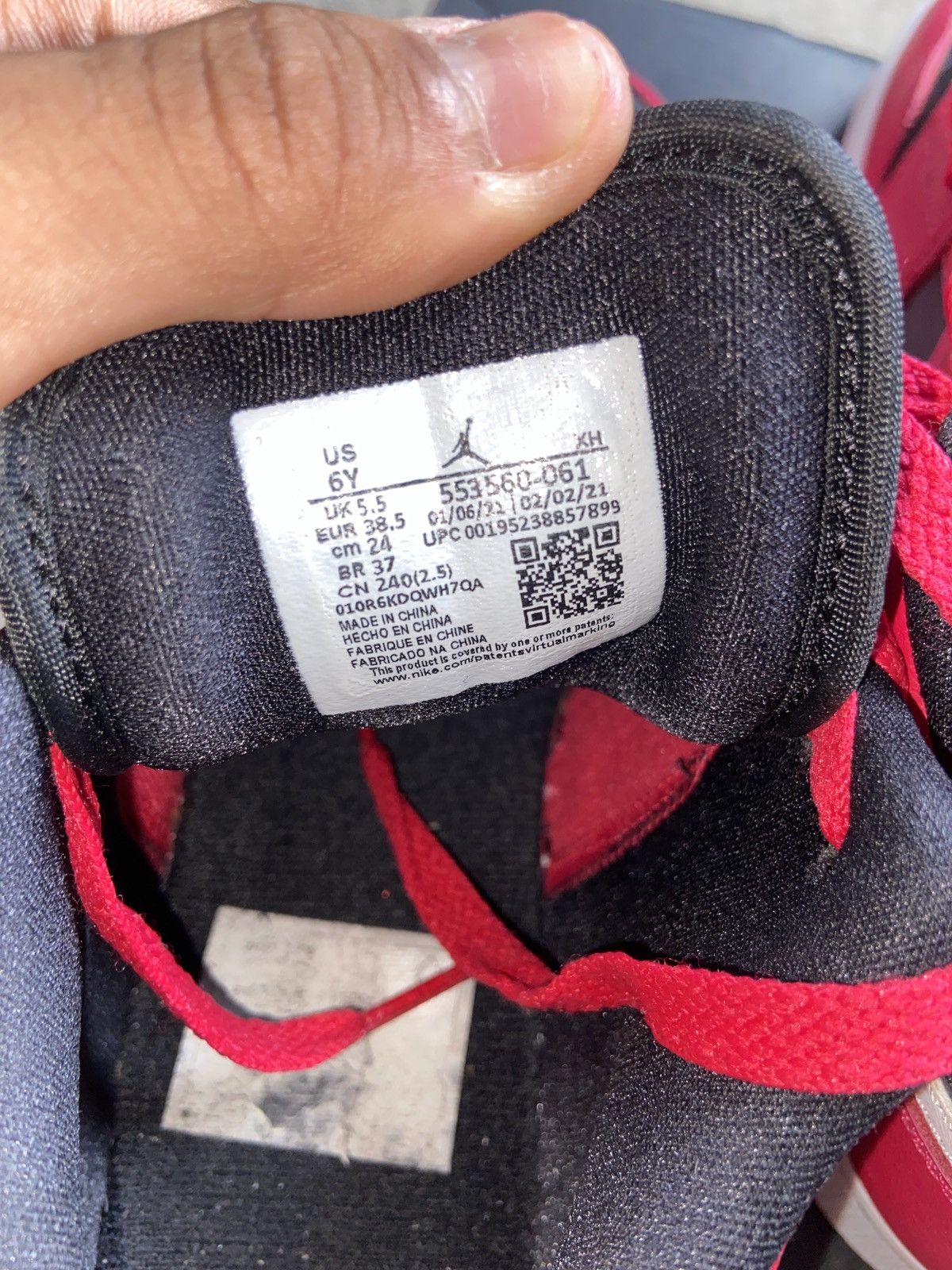 Jordan Brand Jordan 1 lows Size US 5.5 / IT 35.5 - 5 Thumbnail