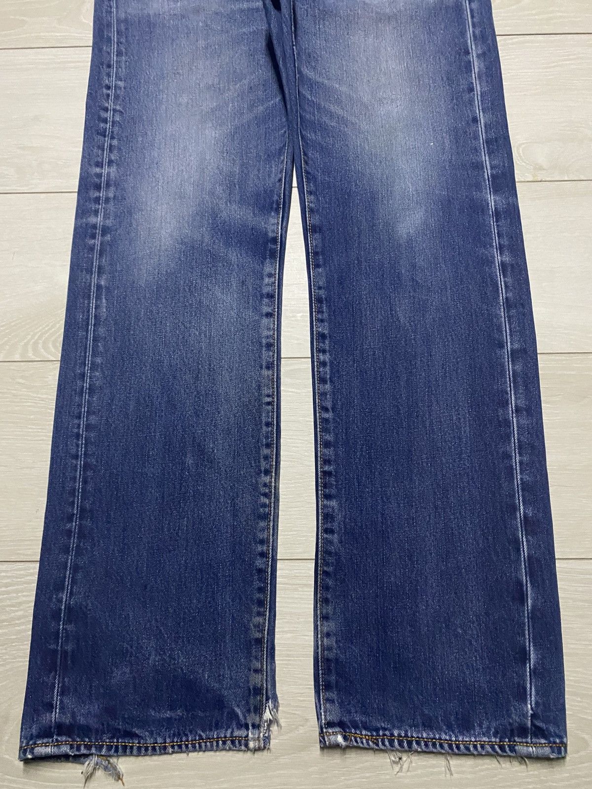Levi's Vintage Levis 505 Y2K Faded Wash Distressed Loose Jeans Size US 34 / EU 50 - 5 Thumbnail