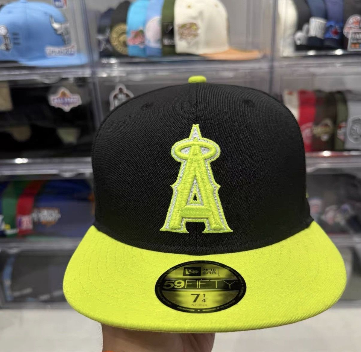 New Era New Era MLB Los Angeles Angels Flat Brim Baseball Cap J32 Size ONE SIZE - 1 Thumbnail