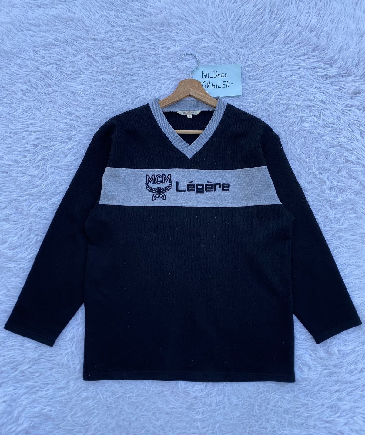 MCM Rare MCM Legere Longsleeve Jersey Size US M / EU 48-50 / 2 - 2 Thumbnail