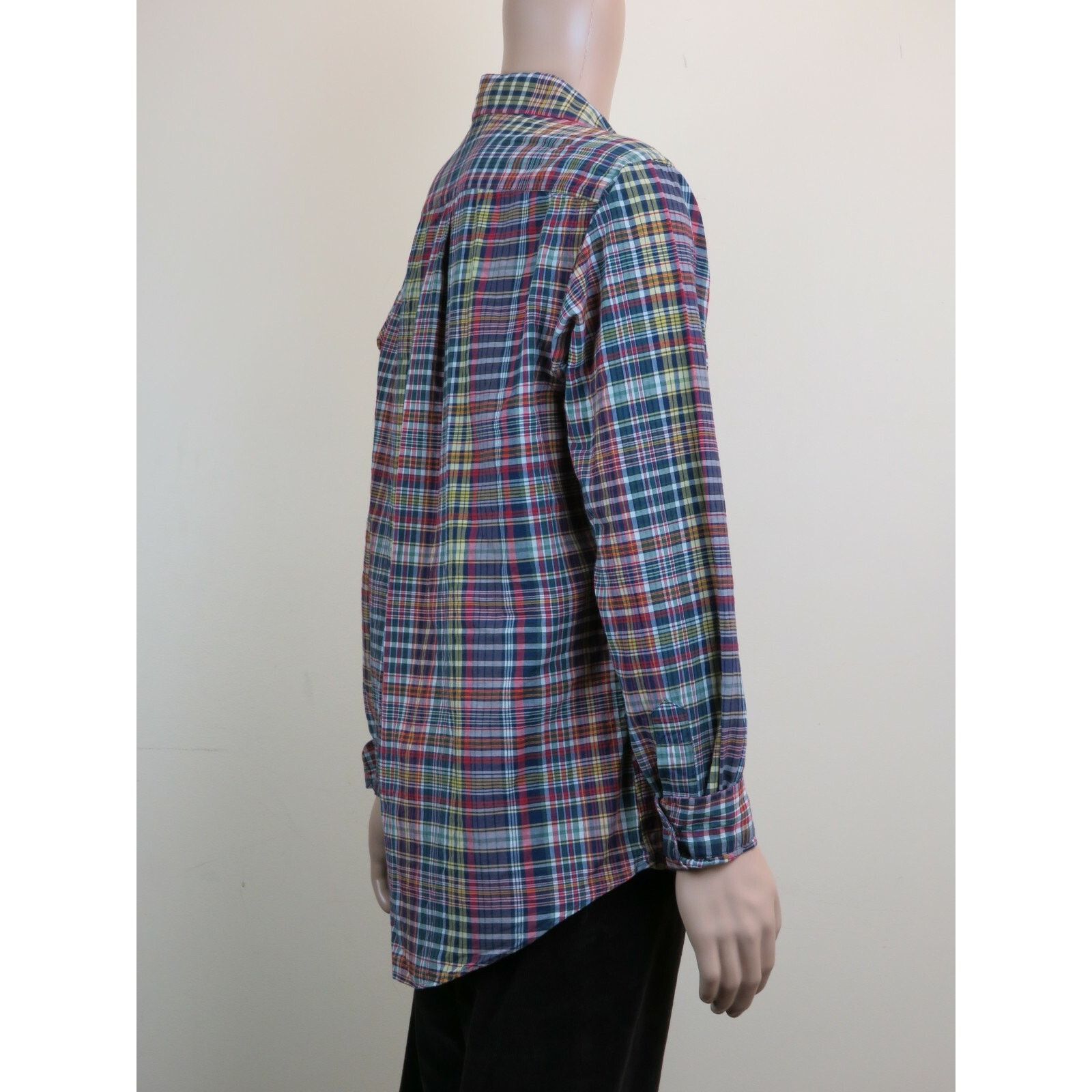 Lauren Ralph Lauren RALPH LAUREN ABERDARE MULTI COLOR CHECK COTTON SHIRT L Size US L / EU 52-54 / 3 - 5 Thumbnail