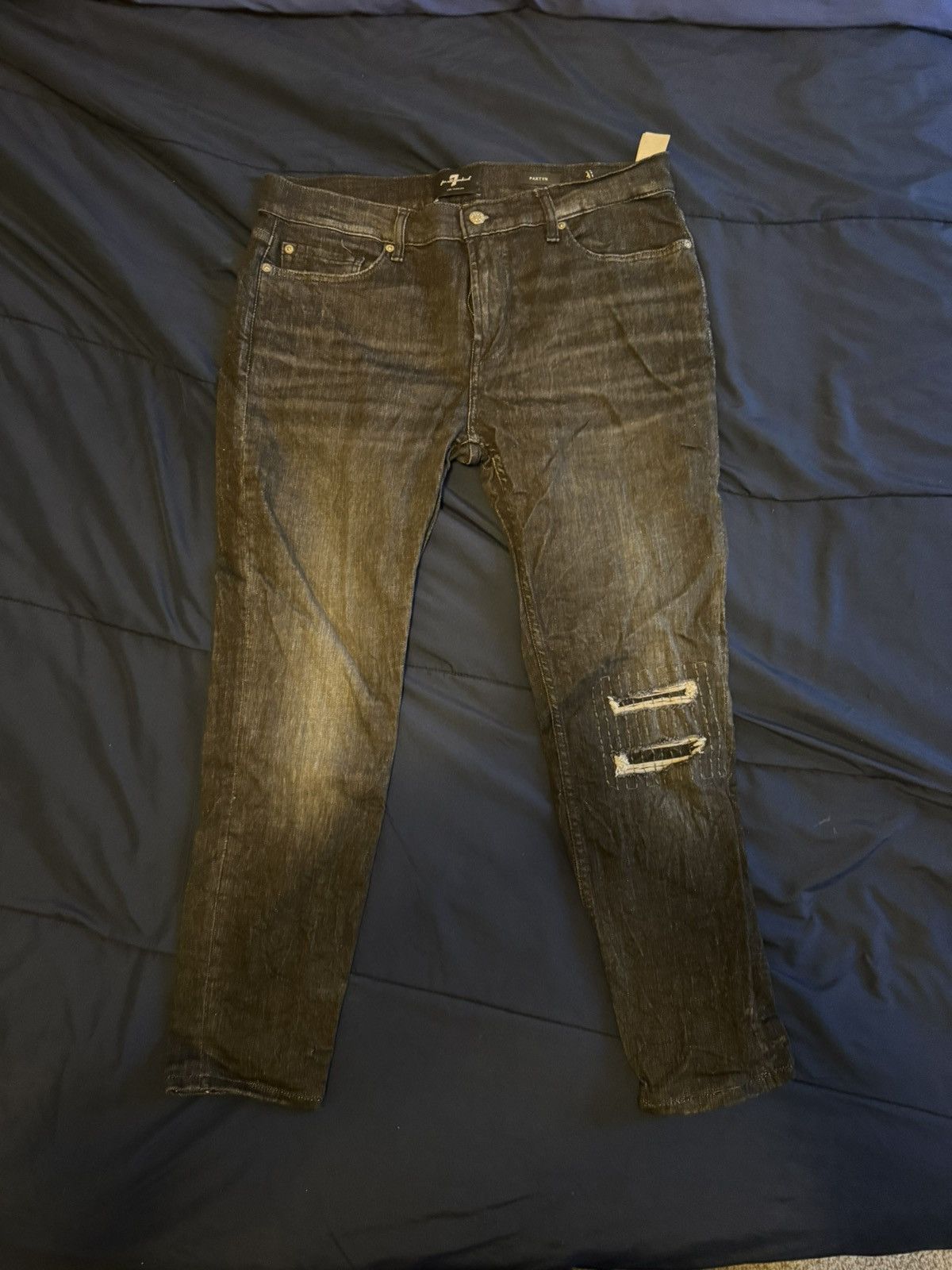 7 For All Mankind Class Denim Jeans Size US 34 / EU 50 - 1 Thumbnail