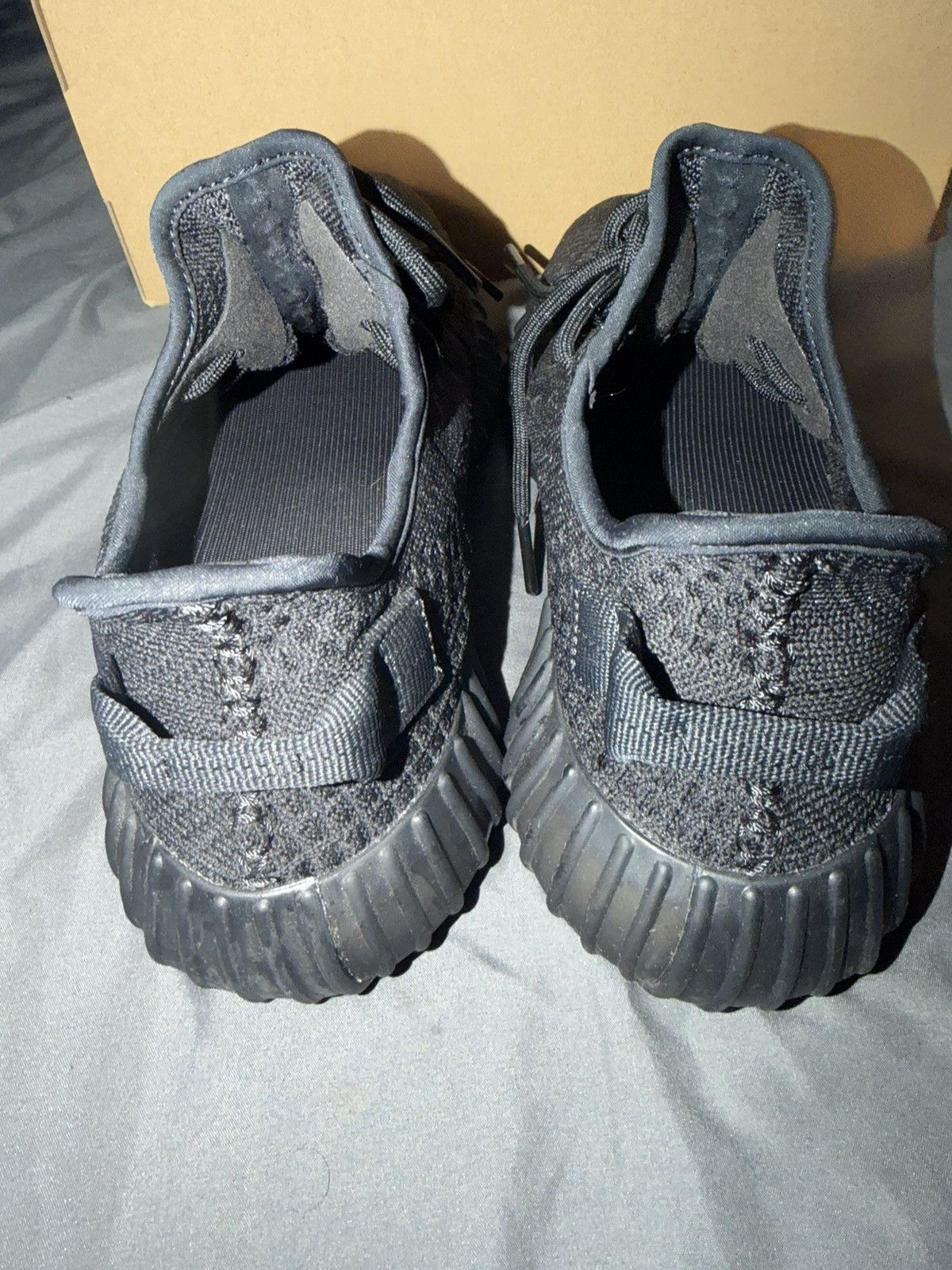 Yeezy Adidas Yeezy Boost 350 V2 ‘Onyx’ Size 9M Size US 9 / EU 42 - 4 Thumbnail