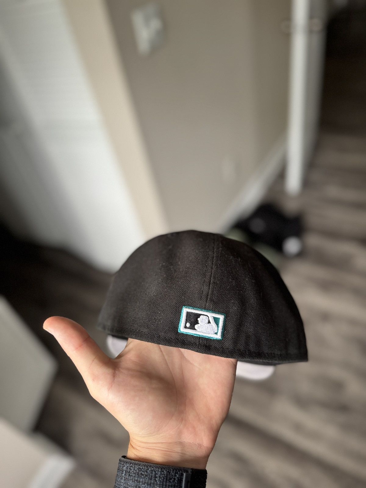New Era Florida Marlins Miami New Era Fitted Cap Size ONE SIZE - 4 Thumbnail
