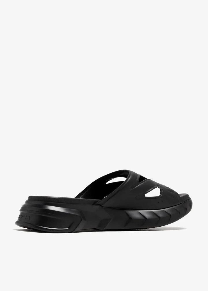 Givenchy o1n1vont0326 Marshmallow Sandals in Black Size US 8 / EU 41 - 2 Thumbnail