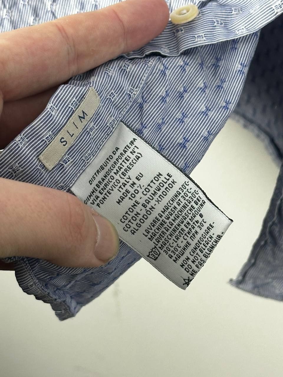 Tintoria Mattei Vintage 00s Tintoria Mattei 954 shirt Italy Slim y2k Size US M / EU 48-50 / 2 - 8 Thumbnail