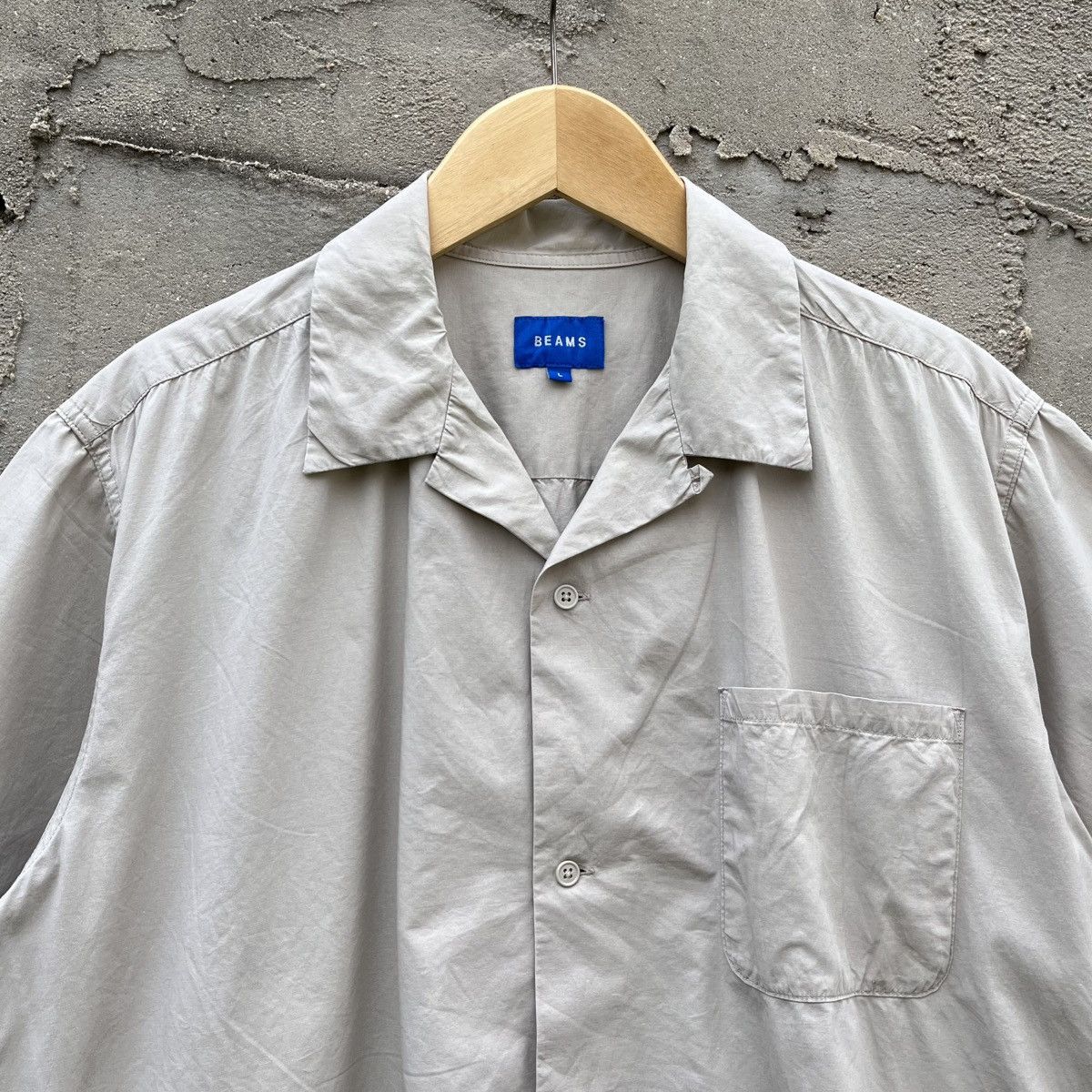 Beams Plus × Orslow Beams collar shirt Oversize Size US L / EU 52-54 / 3 - 3 Thumbnail
