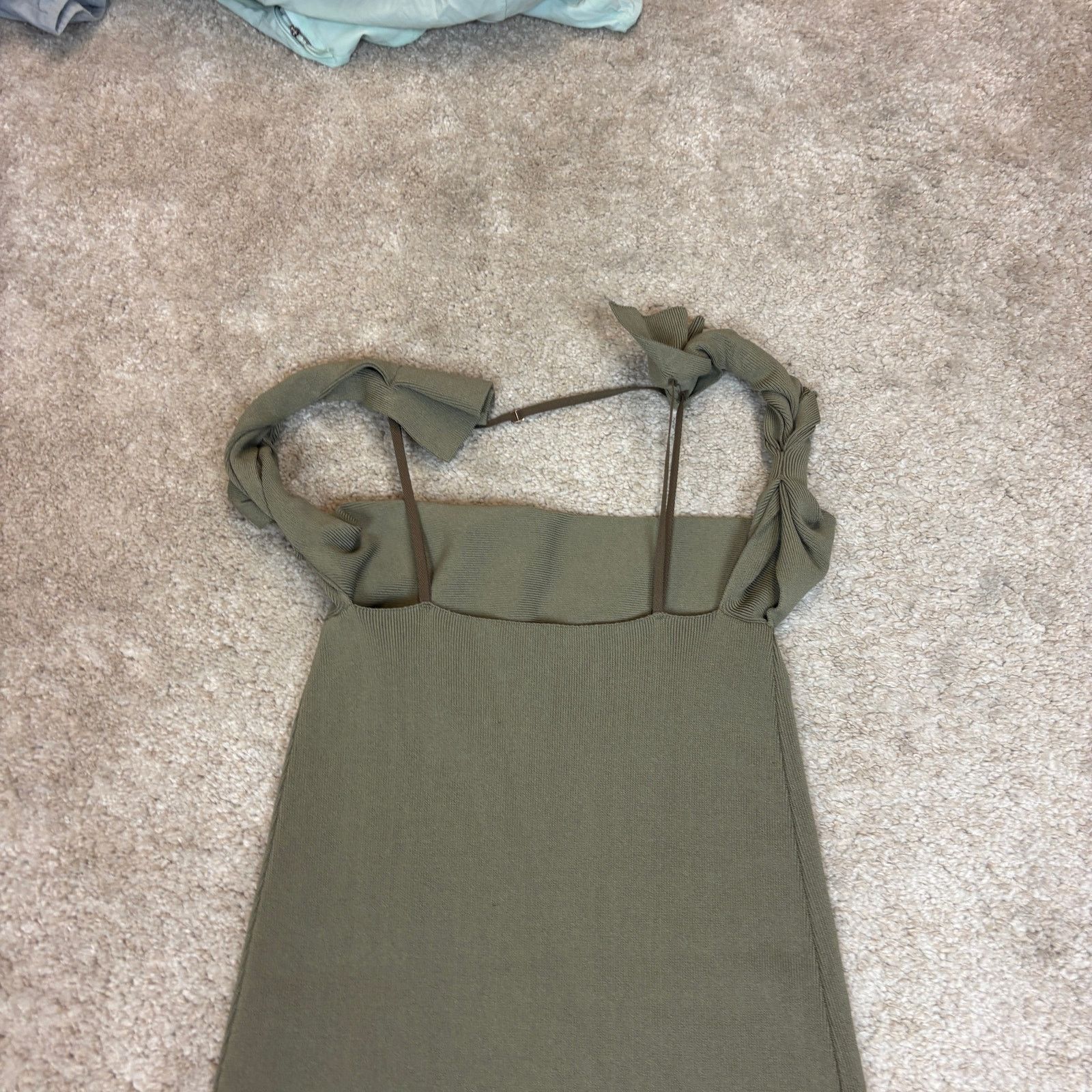 Jacquemus NWT JACQUEMUS La Robe Malle Alca in Khaki Women's 36 Small Size S / US 4 / IT 40 - 5 Thumbnail