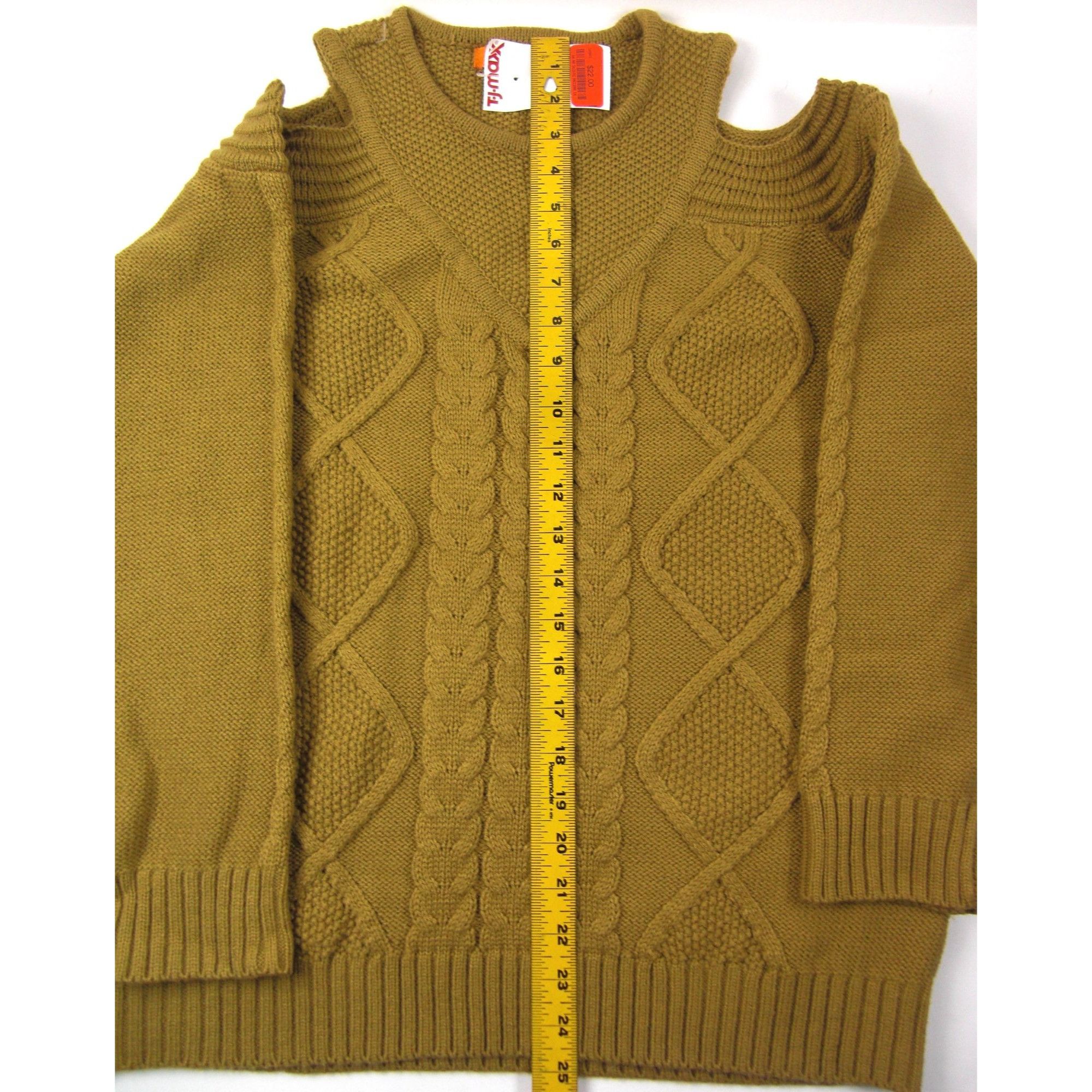 Other ONE OF A KIND 100% Acrylic Women's Brown SWEATER SZ LARGE N Size L / US 10 / IT 46 - 5 Thumbnail