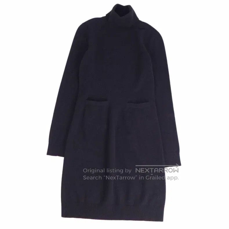 Hermes Hermes Black wool dress Size XXS / US 00 / IT 34 - 2 Thumbnail