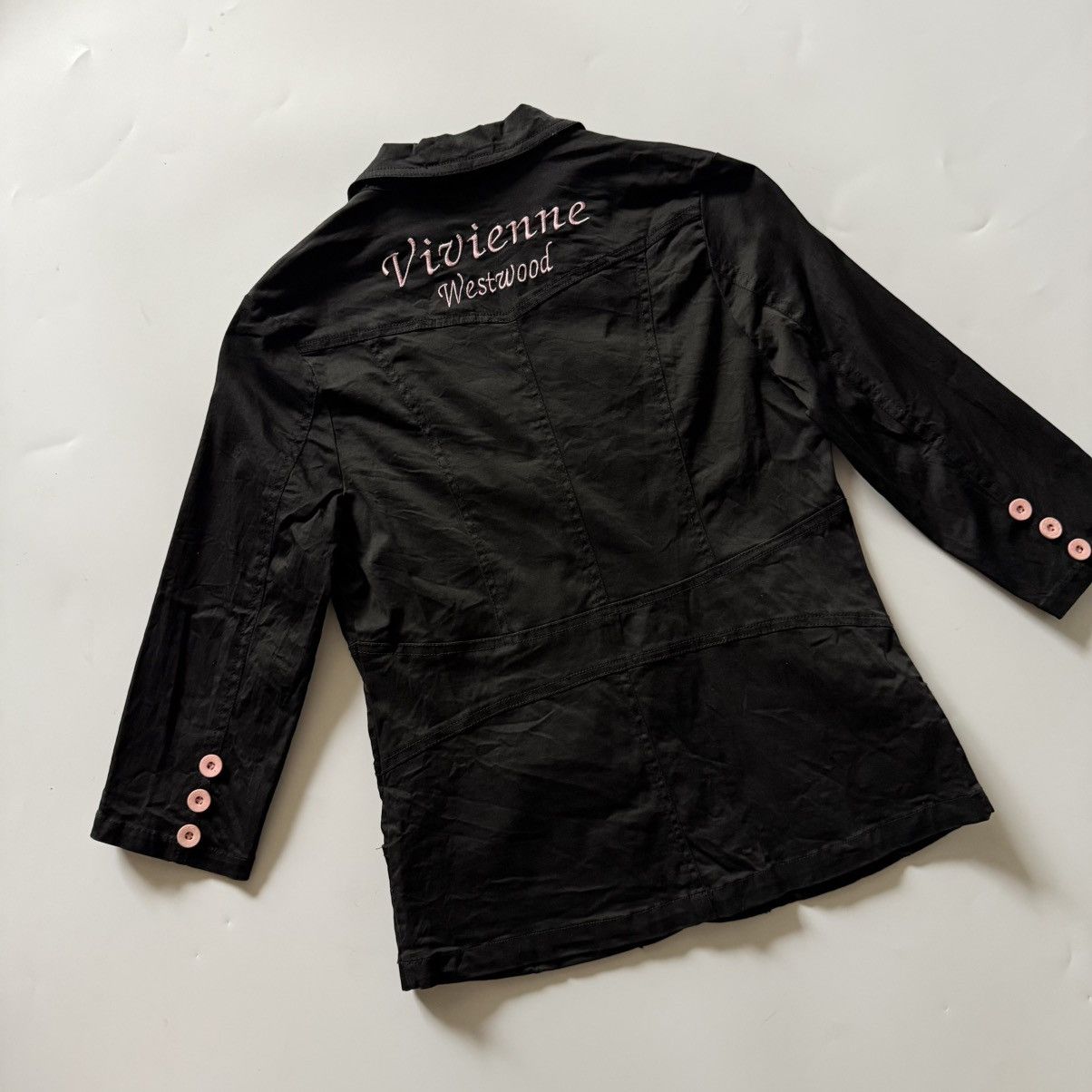 Vivienne Westwood Vivienne Westwood Red Label Contrast Button Orb Logo Blazer Size M / US 6-8 / IT 42-44 - 4 Thumbnail