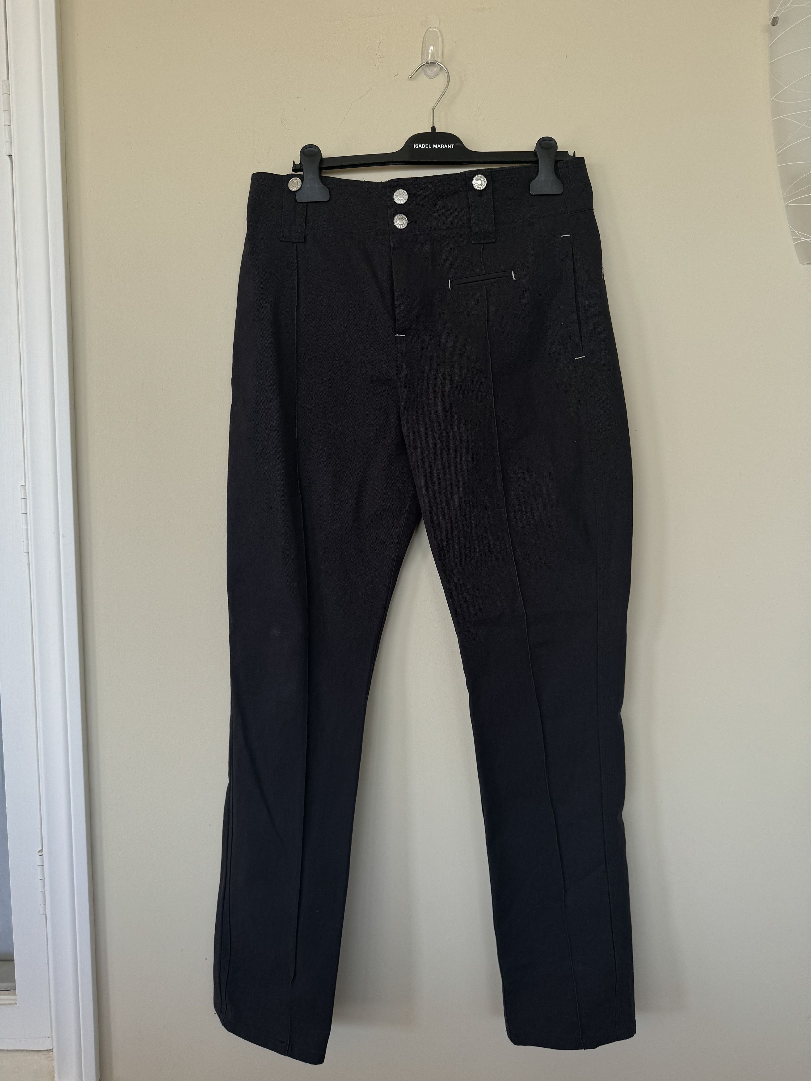 image of Runway Isabel Marant Pants in Black, Men's (Size 33)