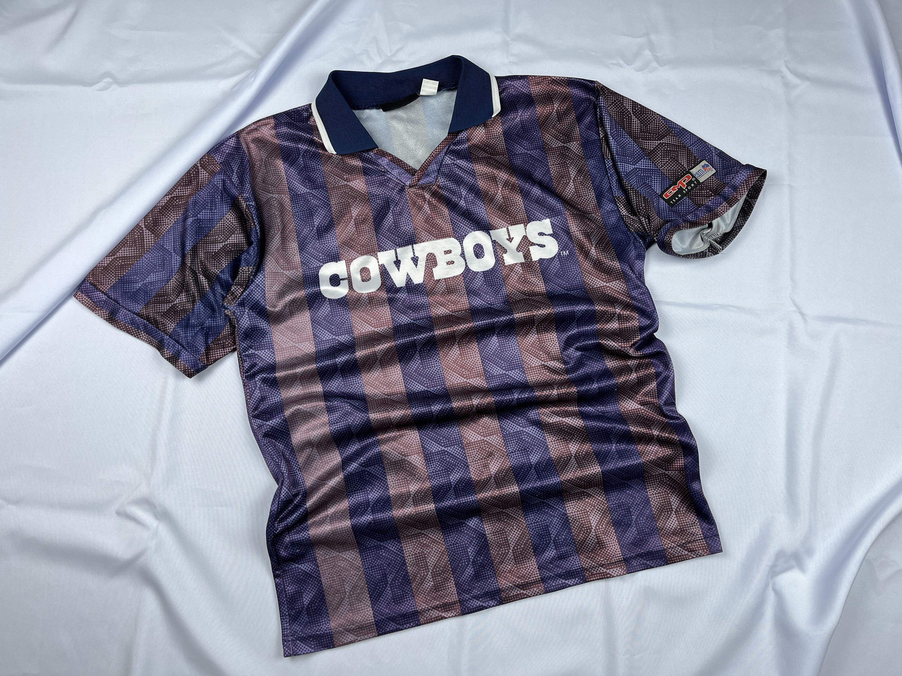 NFL 90's COWBOYS NFL 1996 Vintage CMP Polo T-shirt Size US M / EU 48-50 / 2 - 3 Thumbnail