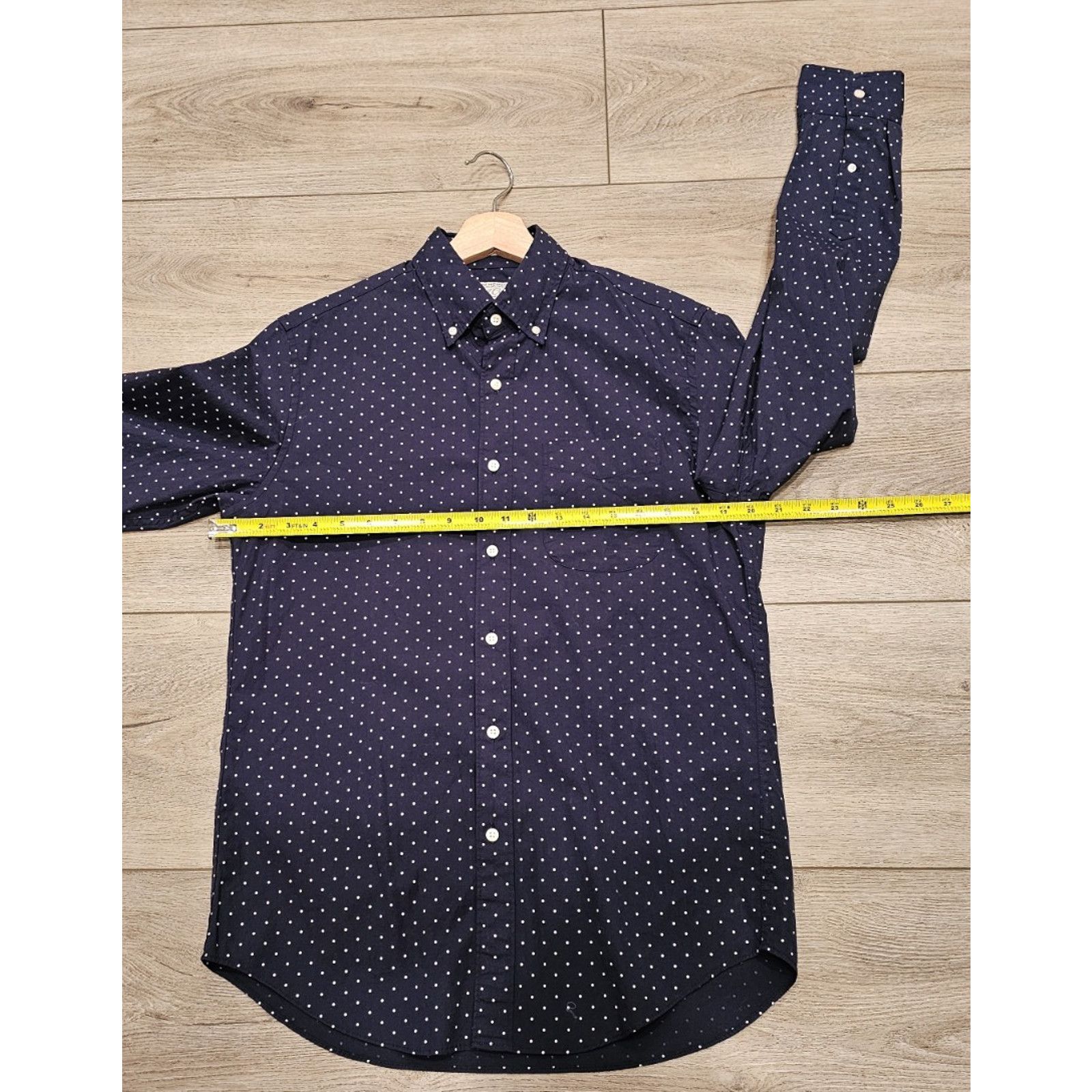 J.Crew J.Crew Stretch Mens Sm Classic Fit Button Up Cotton Size US S / EU 44-46 / 1 - 4 Thumbnail