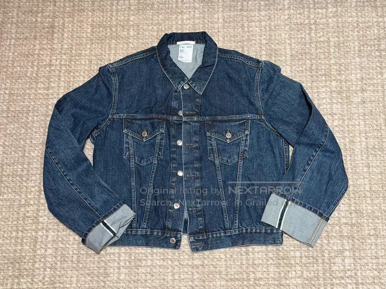 Helmut Lang Washed Blue Denim Jacket