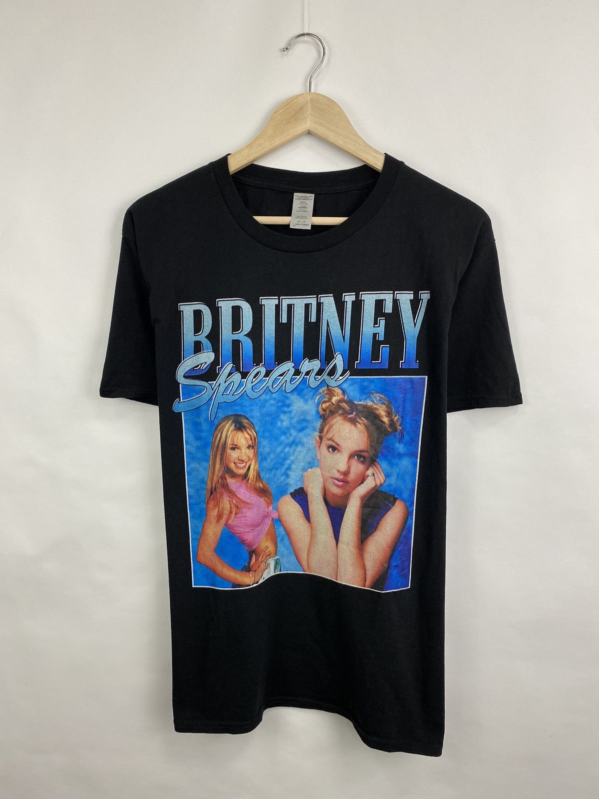 Band Tees × Rap Tees 🇺🇸 Vintage Britney Spears Band Rap T-Shirt Hype Rare Retro Size US L / EU 52-54 / 3 - 3 Thumbnail