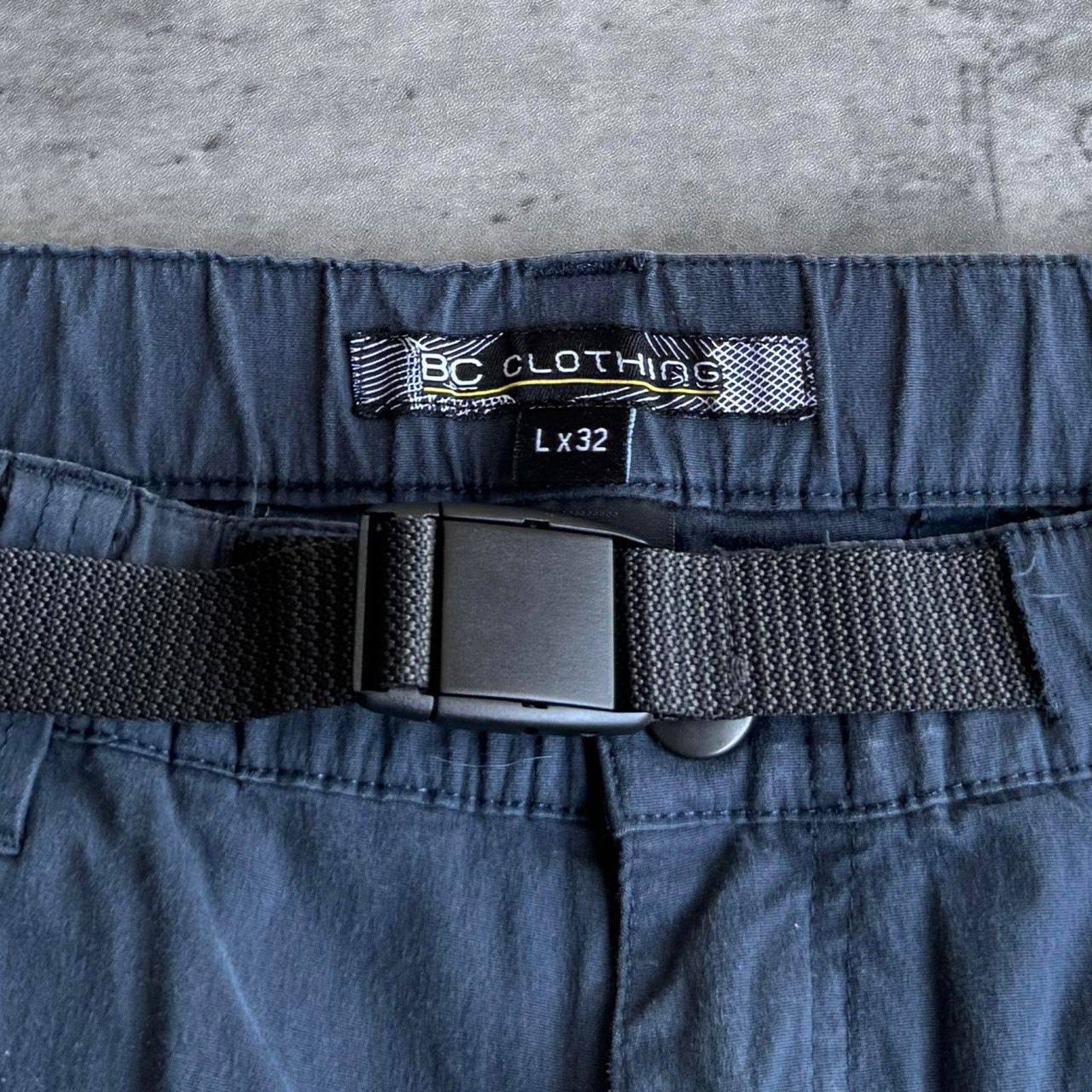 Japanese Brand × Vintage Vintage Y2K Faded Blue Tactical Utility Cargo Pants Size US 35 - 3 Thumbnail