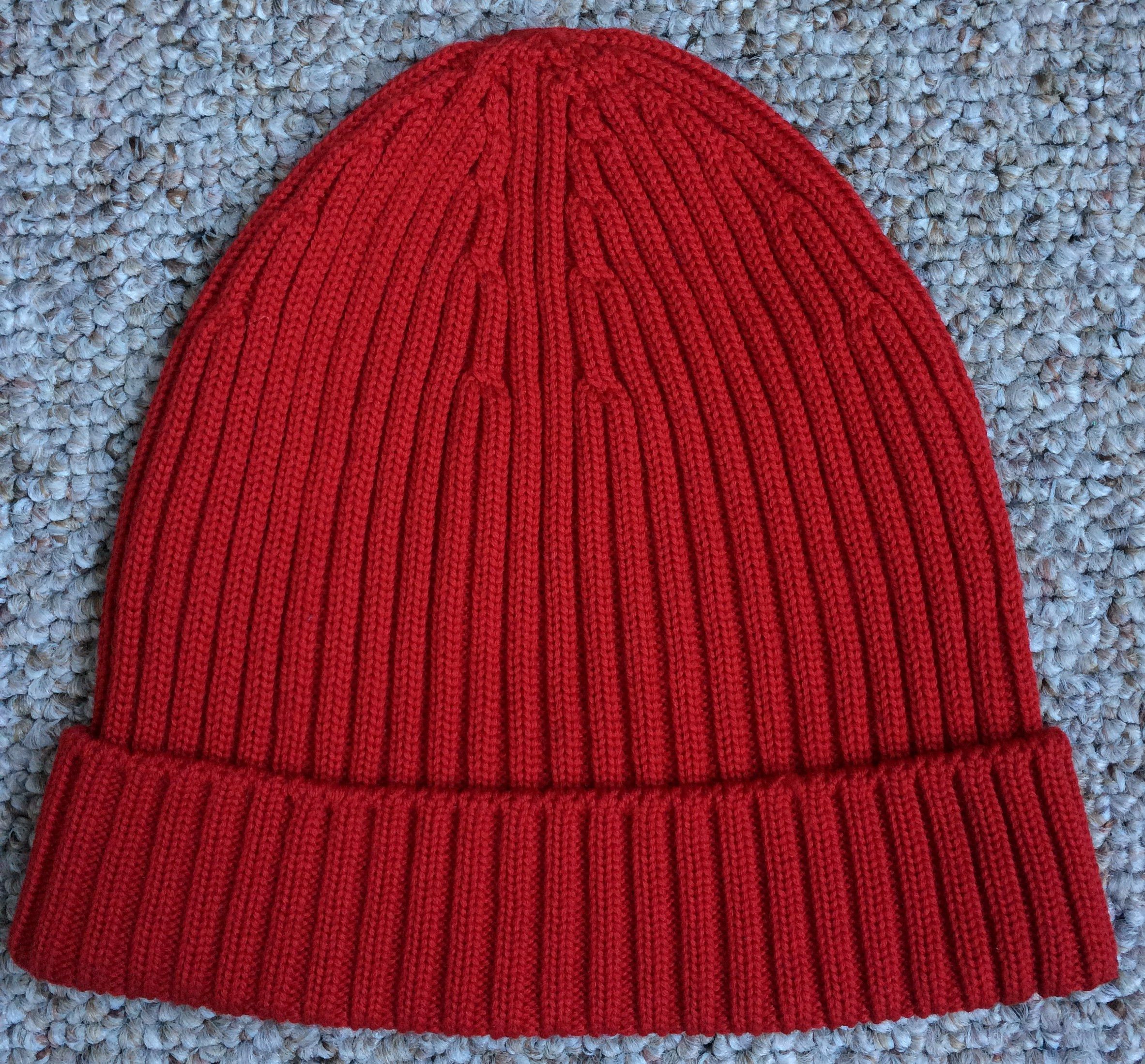 Prada Prada Linea Rossea Logo Beanie Hat Size ONE SIZE - 3 Thumbnail