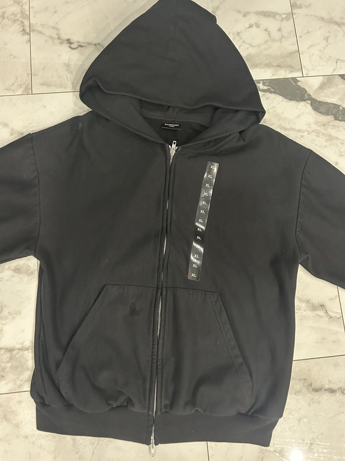 Balenciaga Balenciaga sticker hoodie Size US XS / EU 42 / 0 - 1 Thumbnail