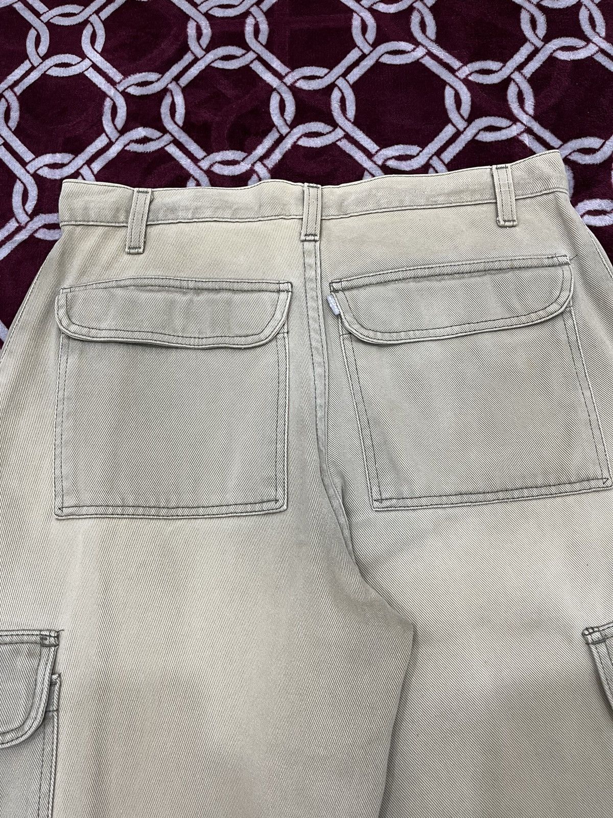 Levi's Vintage Levis Baggy Fit Cargo Denim Size US 32 / EU 48 - 15 Thumbnail