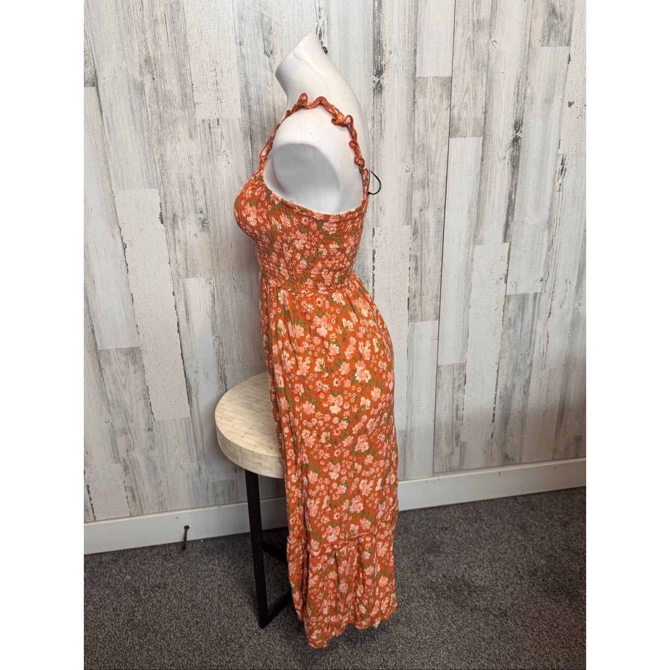 Other Coco & Sky Floral Smocked Maxi Dress – Ruffle Straps, Tiered Size M / US 6-8 / IT 42-44 - 3 Thumbnail